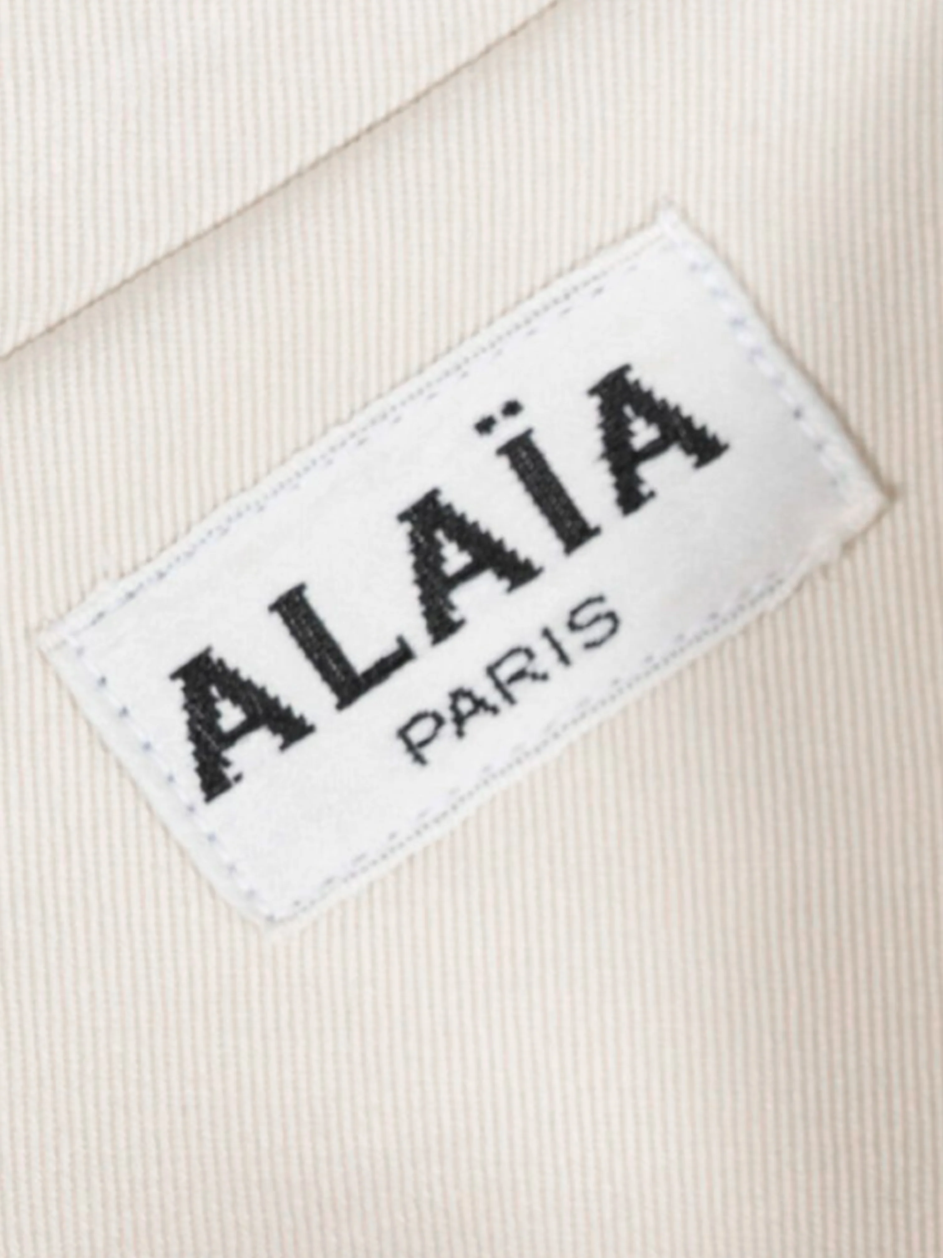 Azzedine Alaïa 1990s White Cotton Short Jacket - Image 3