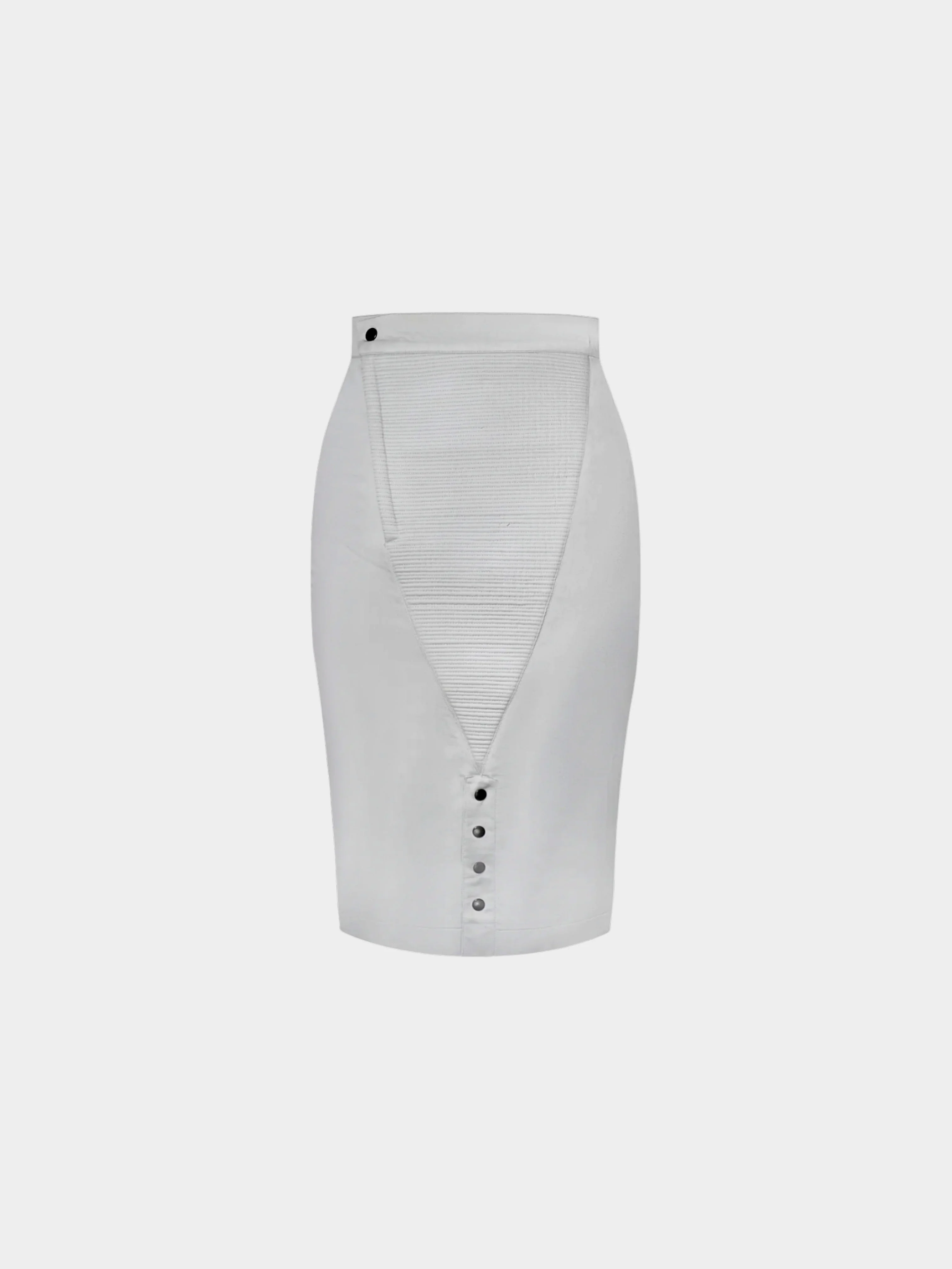 Azzedine Alaïa SS 1984 Grey Jacket and Skirt Set - Image 4