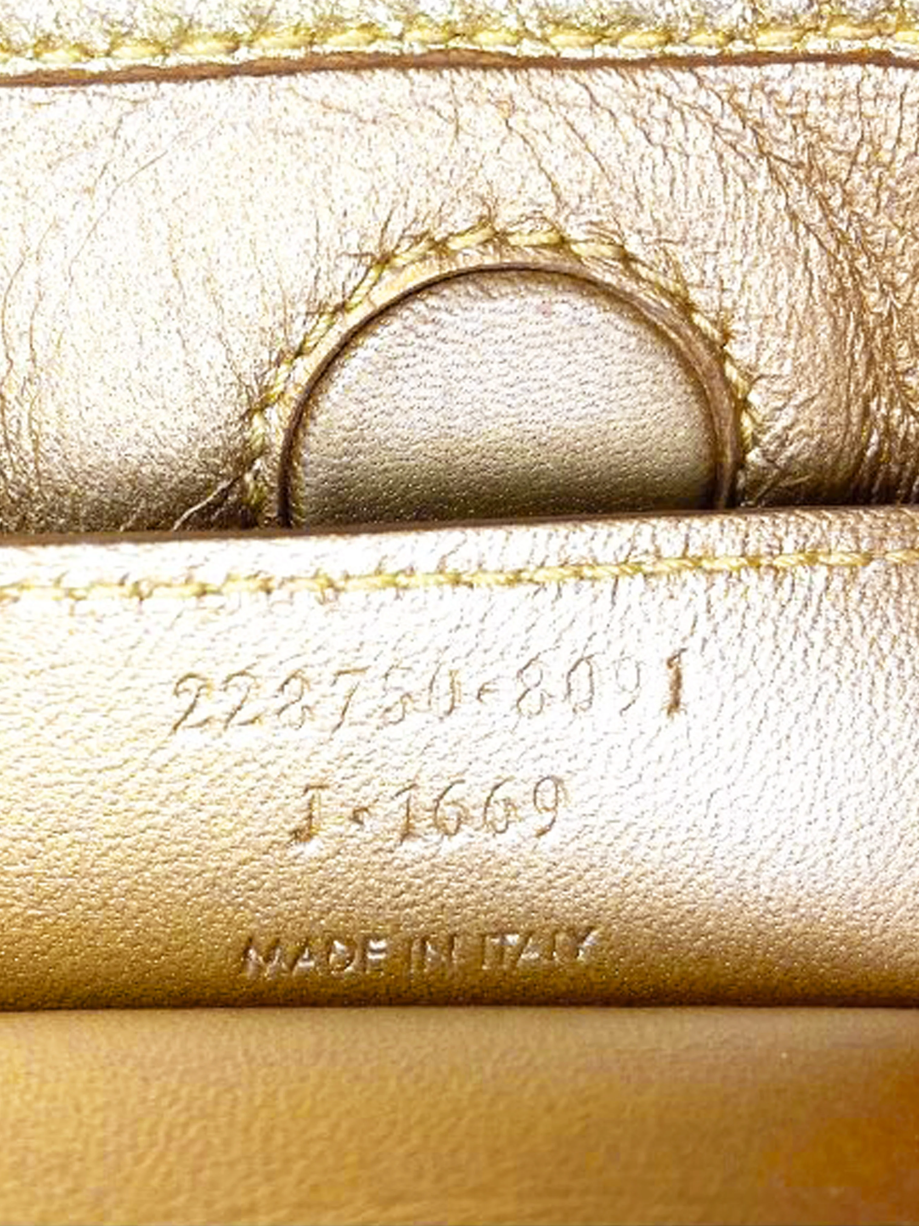 Balenciaga 2010s Metallic Gold Leather City Bag - Image 5
