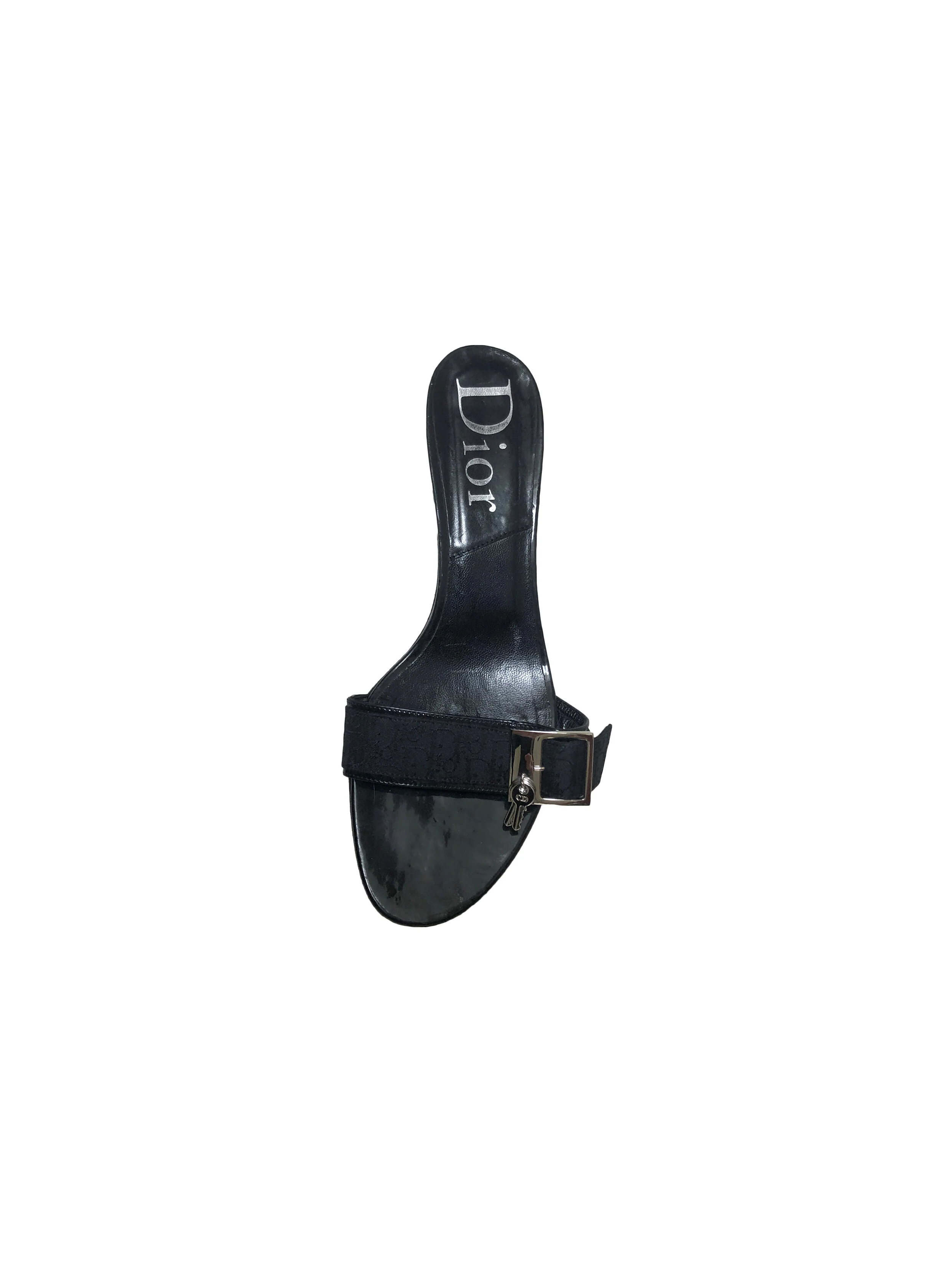 Christian Dior 2000s Black Key Sandals - Image 3