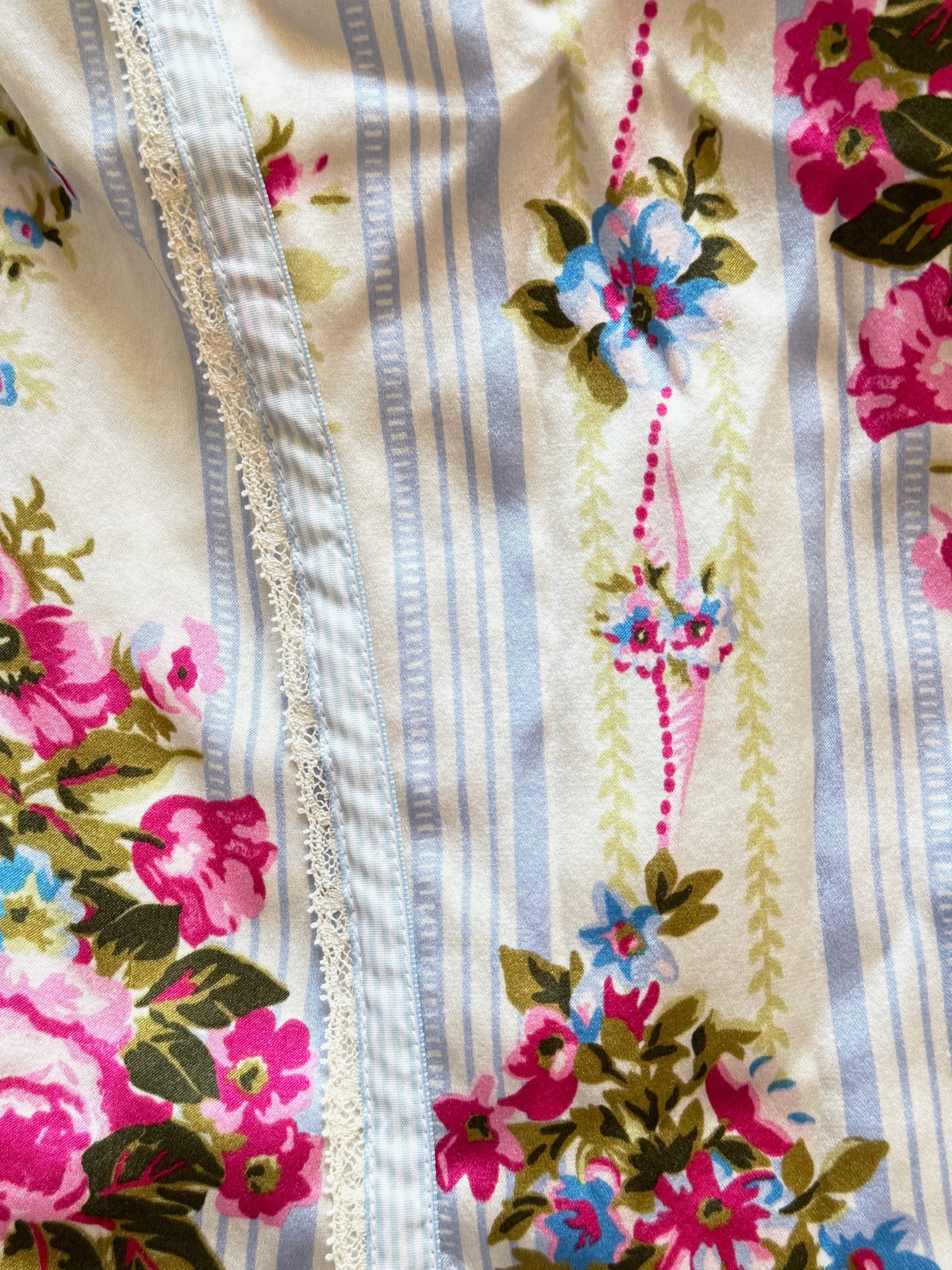 Blumarine 2000s Silk Floral Print Corset - Image 2