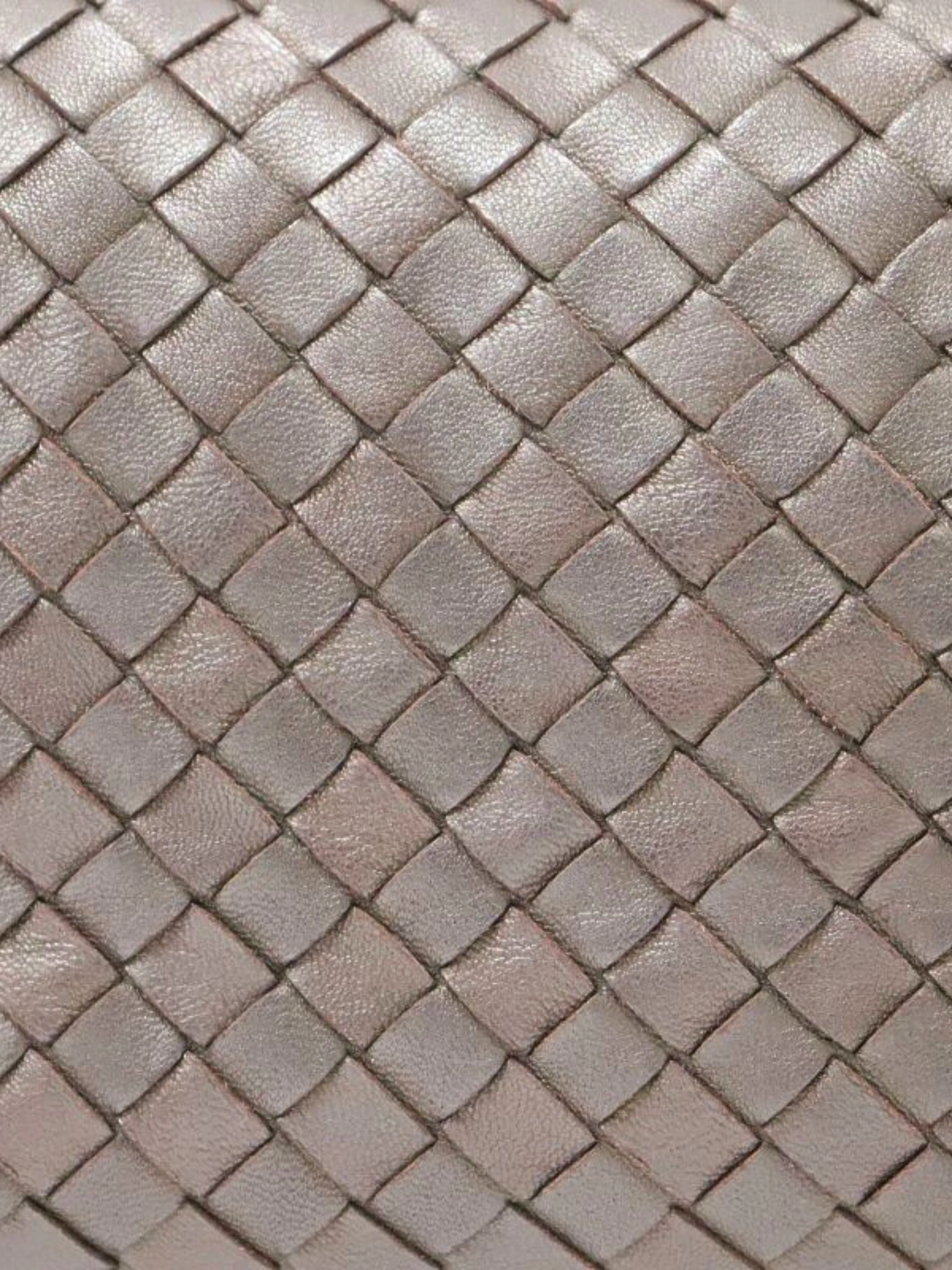 Bottega Veneta 2000s Brown Intrecciato Leather One-Shoulder Bag - Image 8