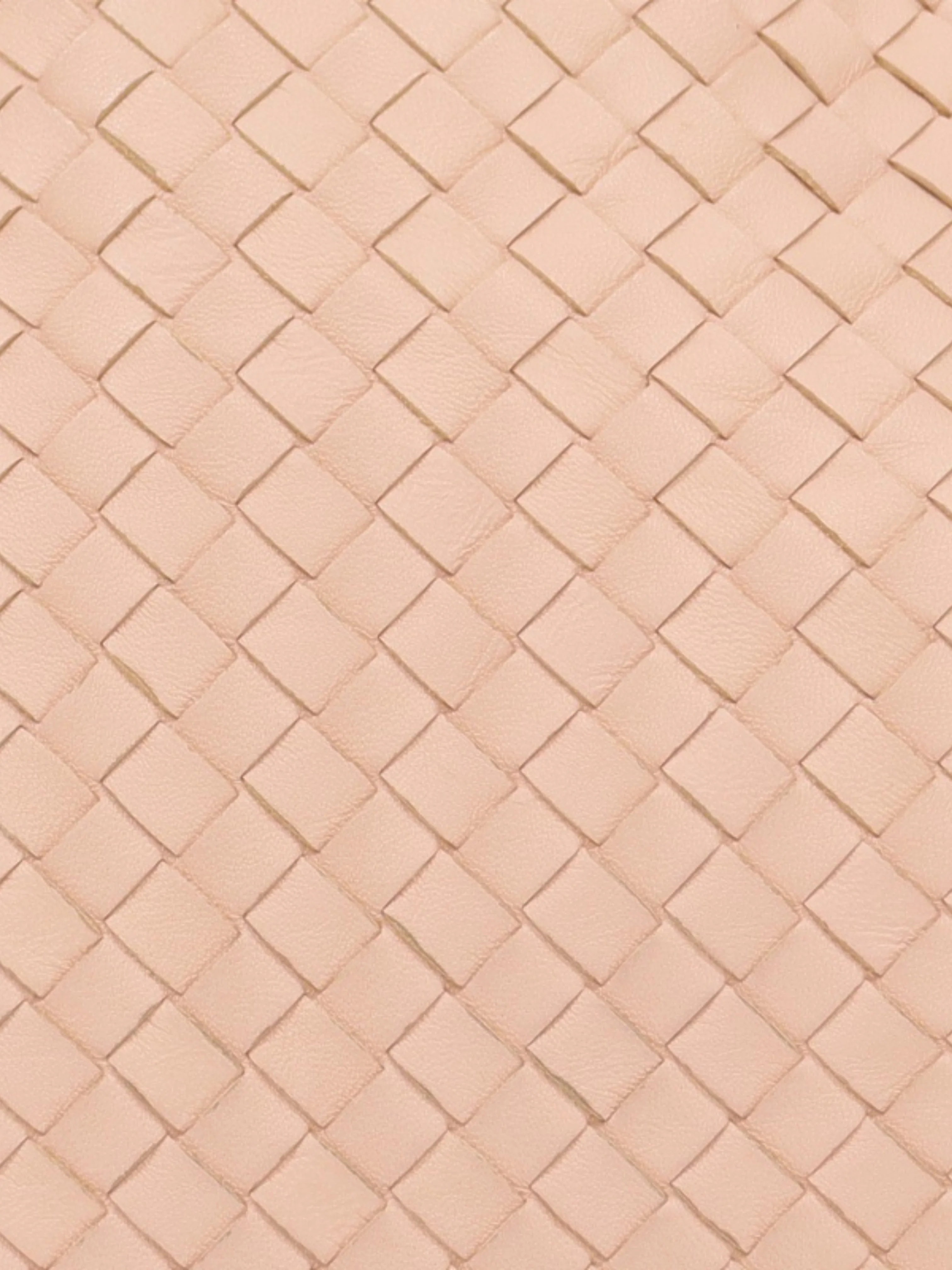 Bottega Veneta 2010s Pink Leather Intrecciato Garda Handbag - Image 7