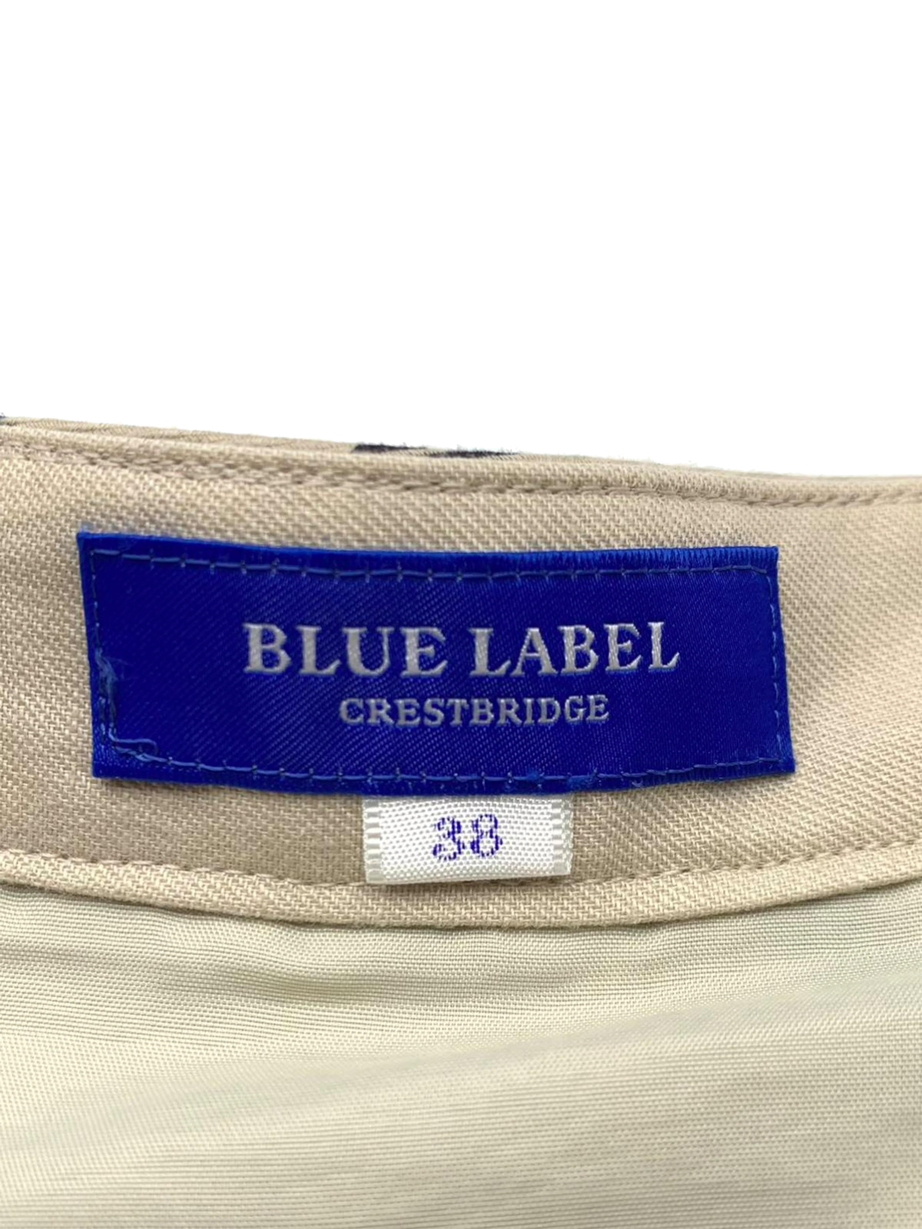 Burberry Blue Label 1990s Plaid Skirt - Image 3