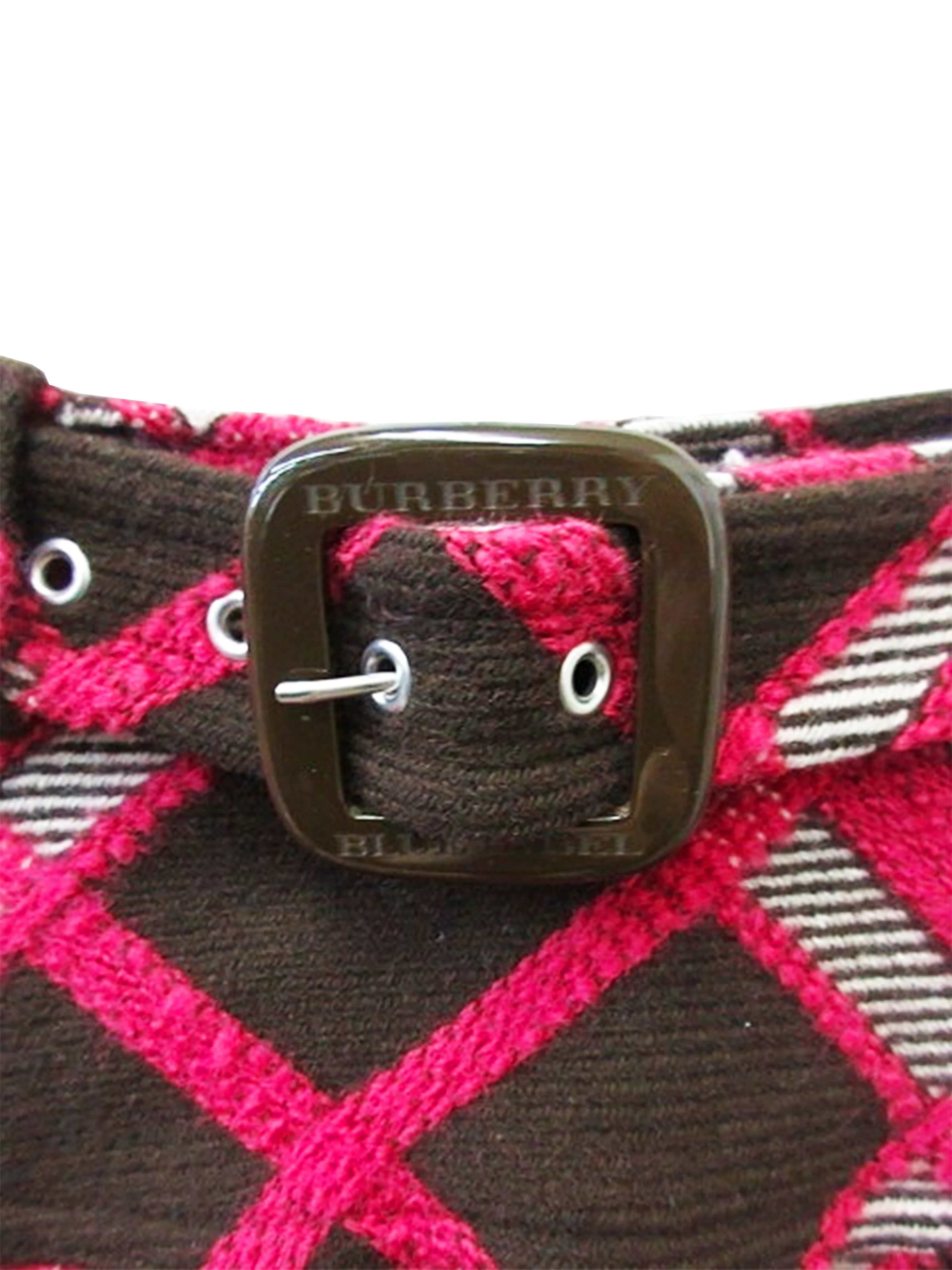 Burberry 2000s Blue Label Pink Wool Skirt - Image 3