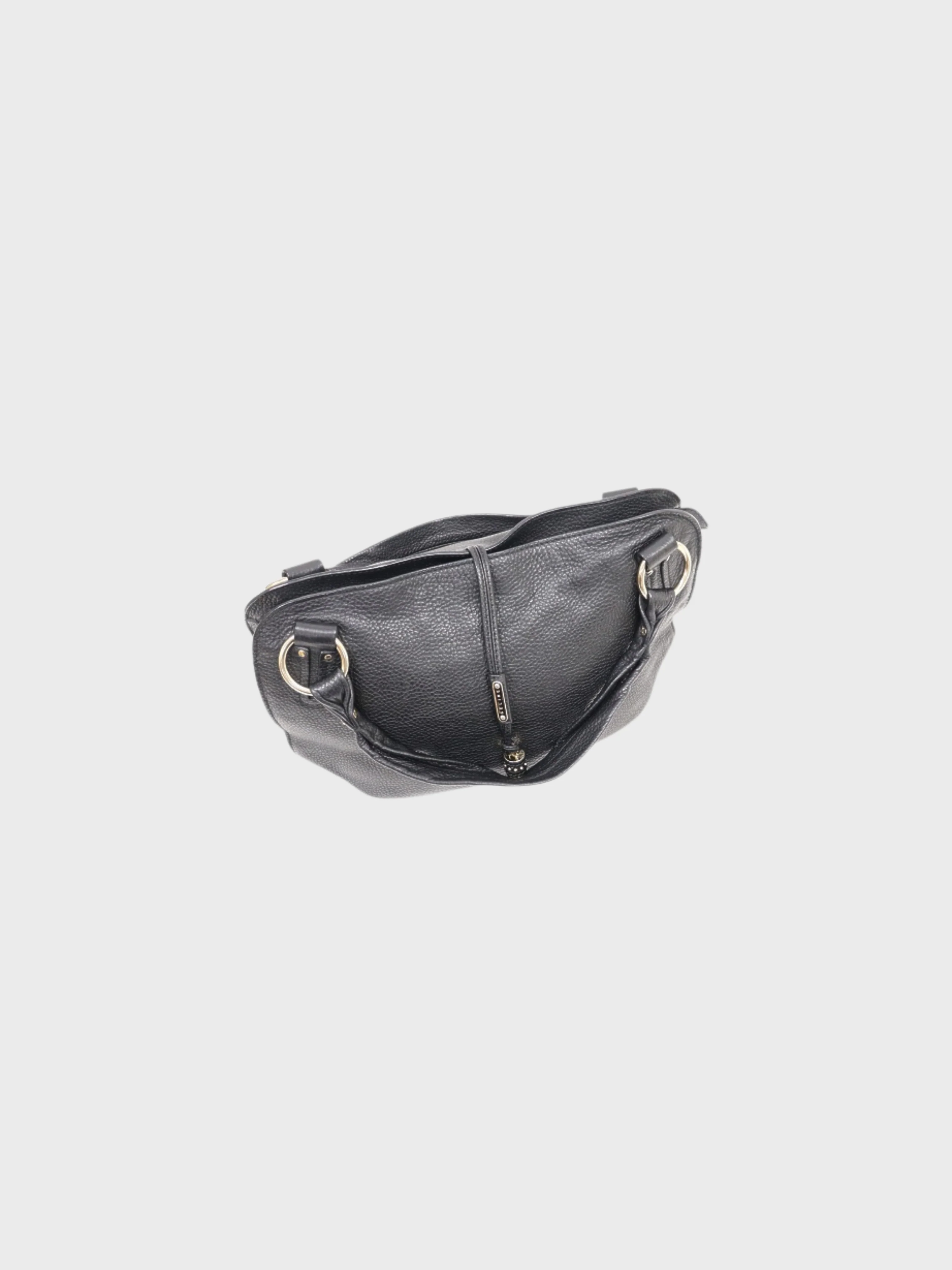 Celine 2000s Black Leather Bittersweet Handbag - Image 5