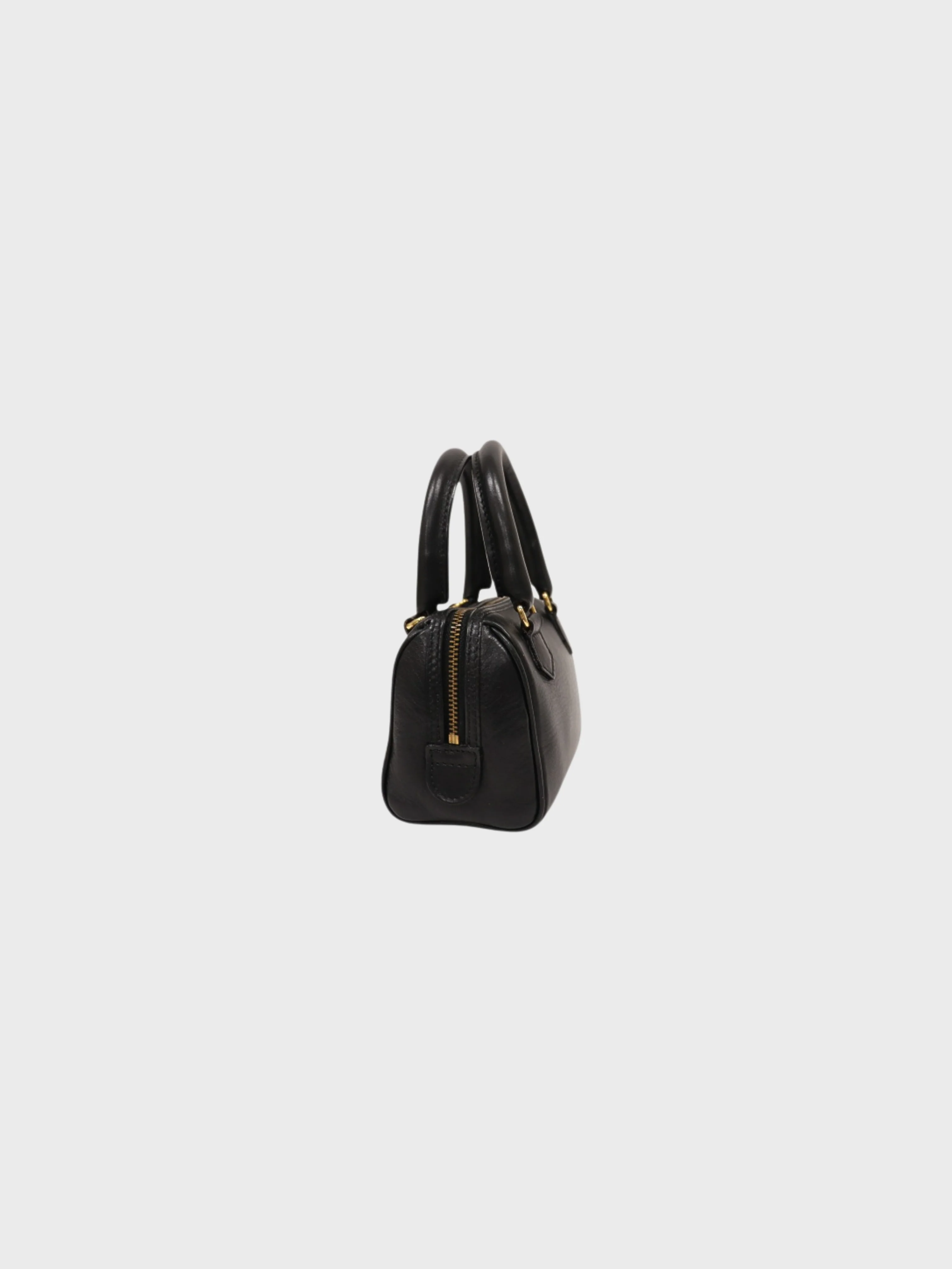 Celine 2020s Black Leather Mini 2Way Bag - Image 3