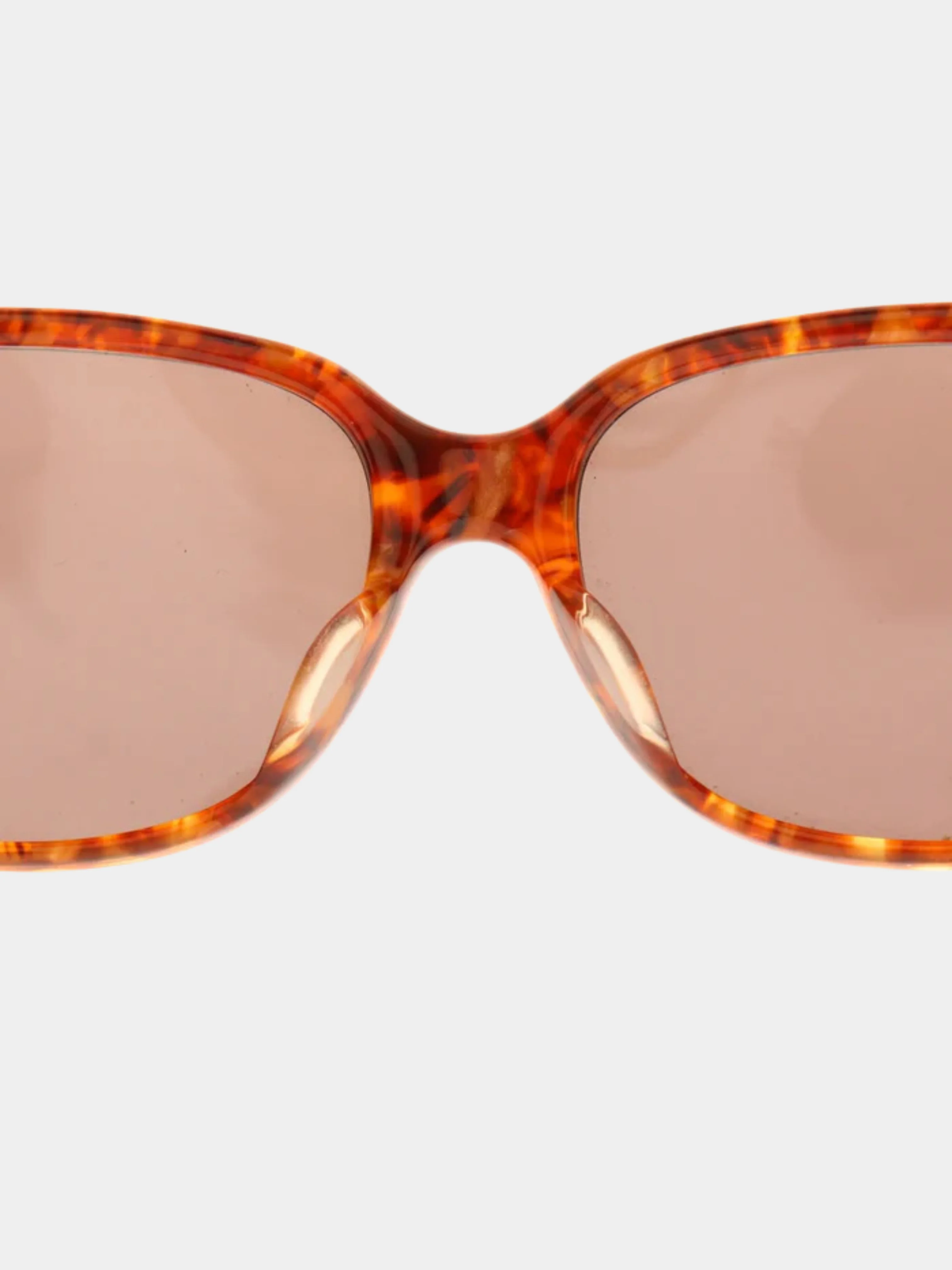 Celine 2000s Brown Plastic CLF-786A Sunglasses - Image 2