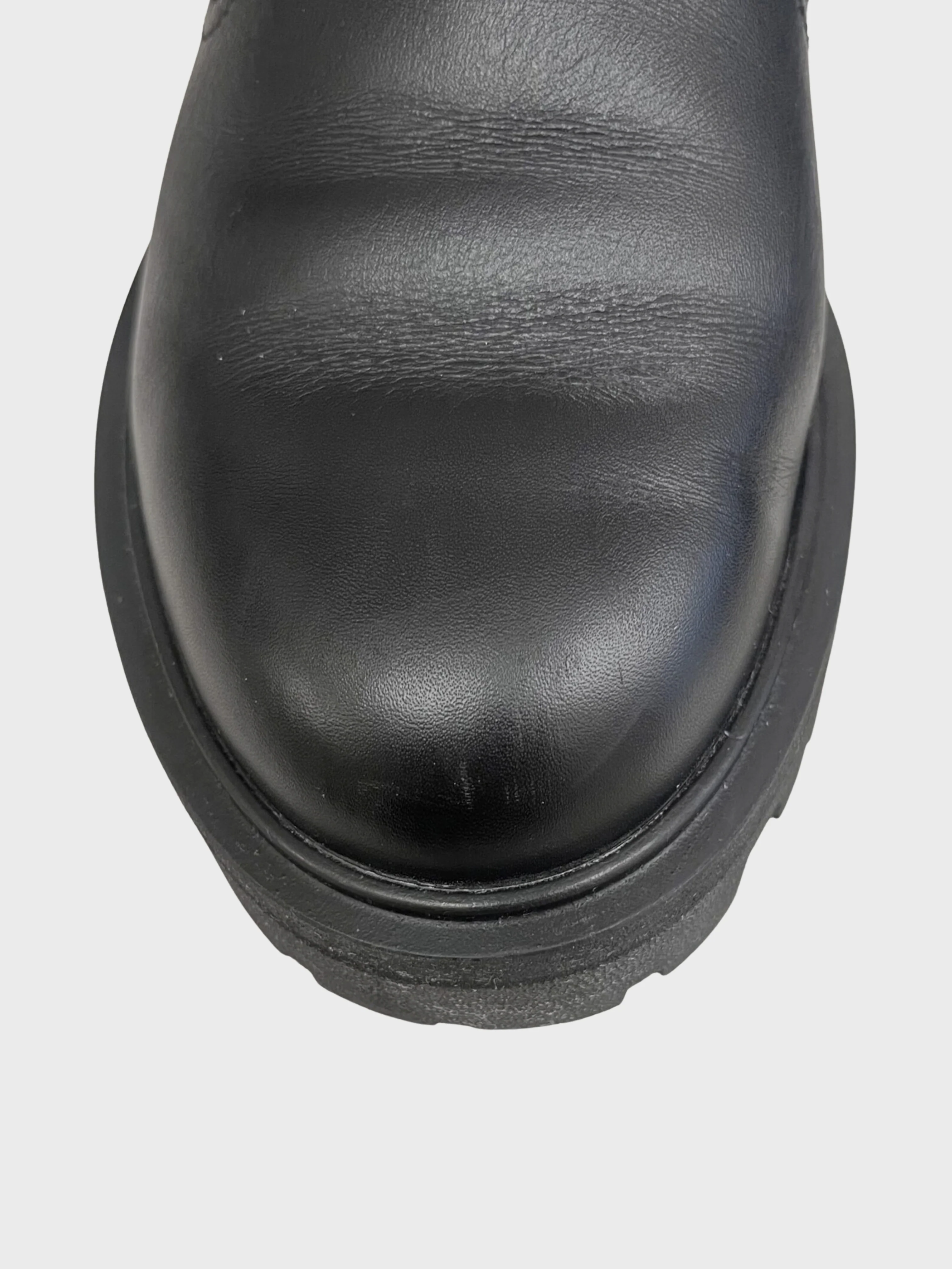 Celine 2020s Black Leather Margaret Chelsea Boots - Image 4