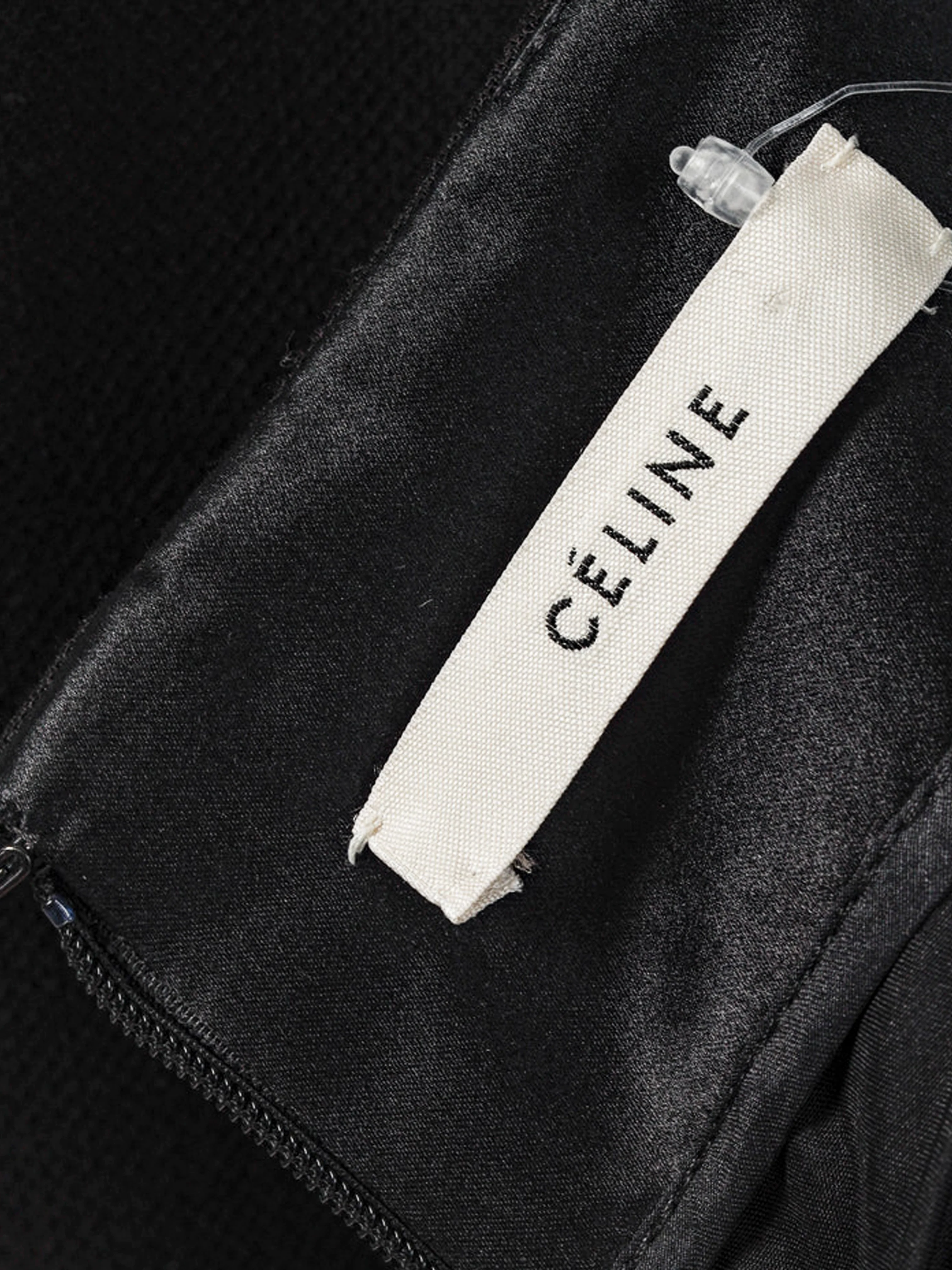 Céline by Phoebe Philo Pre-fall 2012 Black Wool And Leather Belted Skirt - Image 4