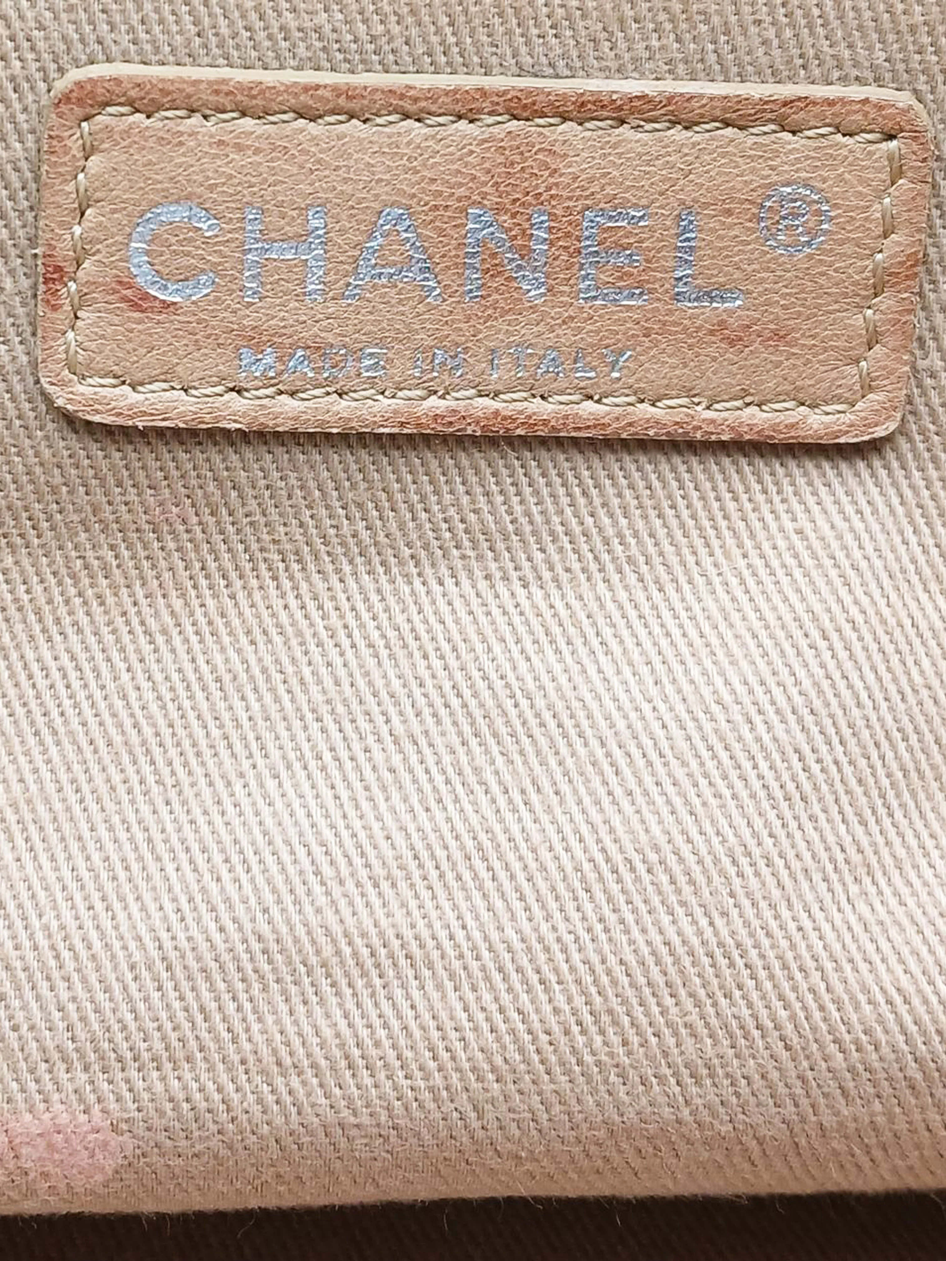 Chanel 2006 Brown Calfskin Leather Diamond Stitch Accordion Flap Bag - Image 5