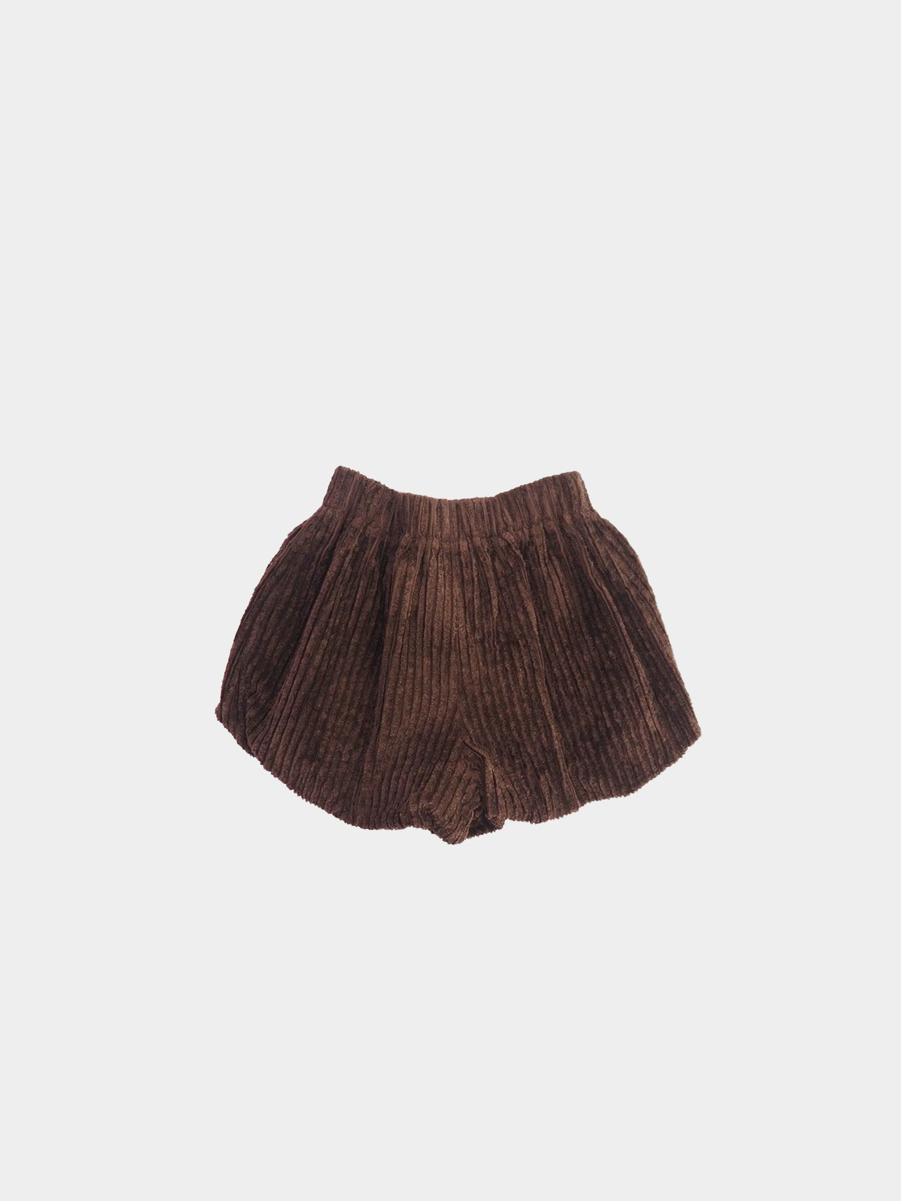 Chanel 1990s Brown Corduroy Rare Shorts - Image 2
