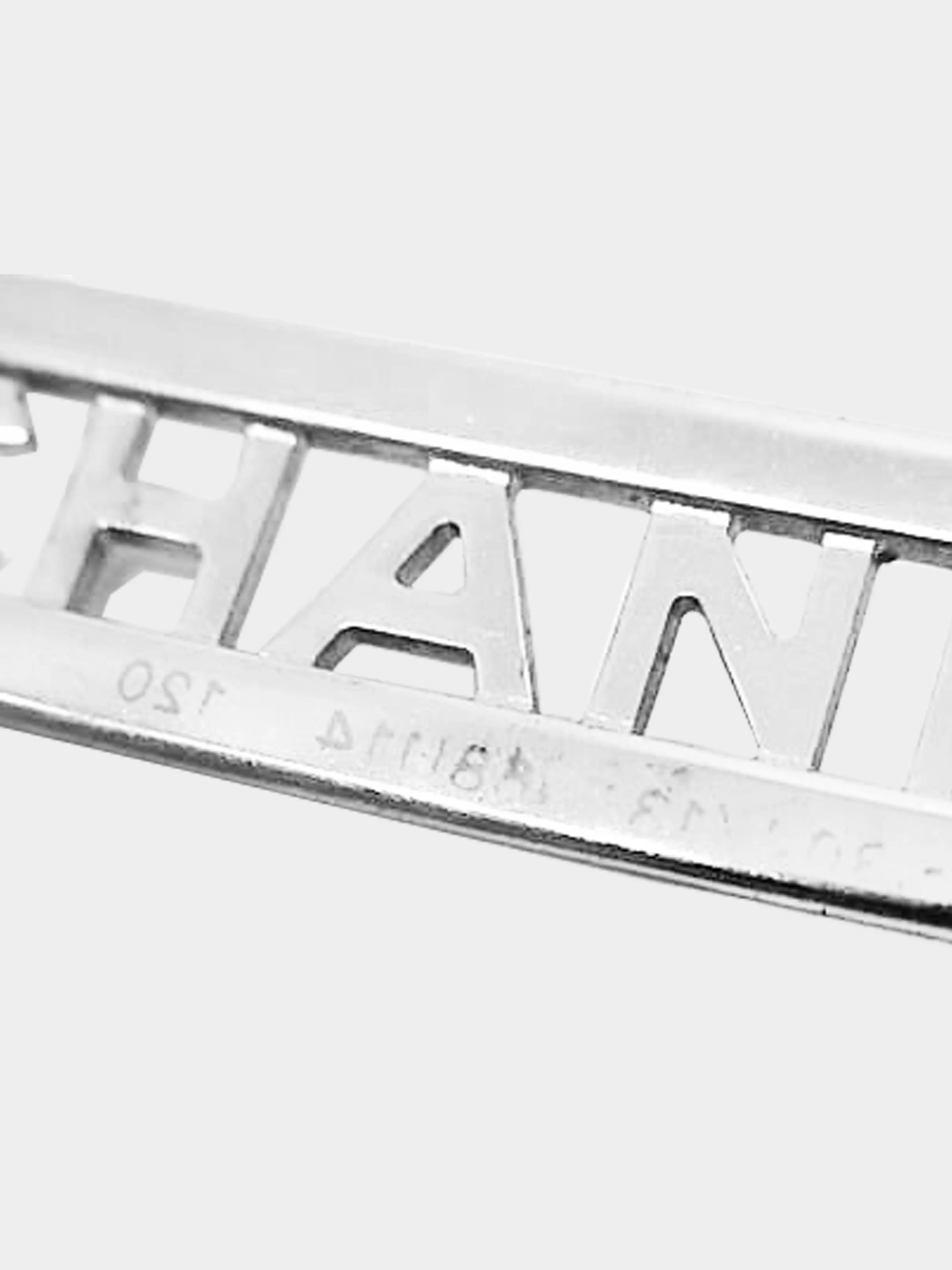 Chanel 1990s Silver Aviator Sunglasses - Image 5