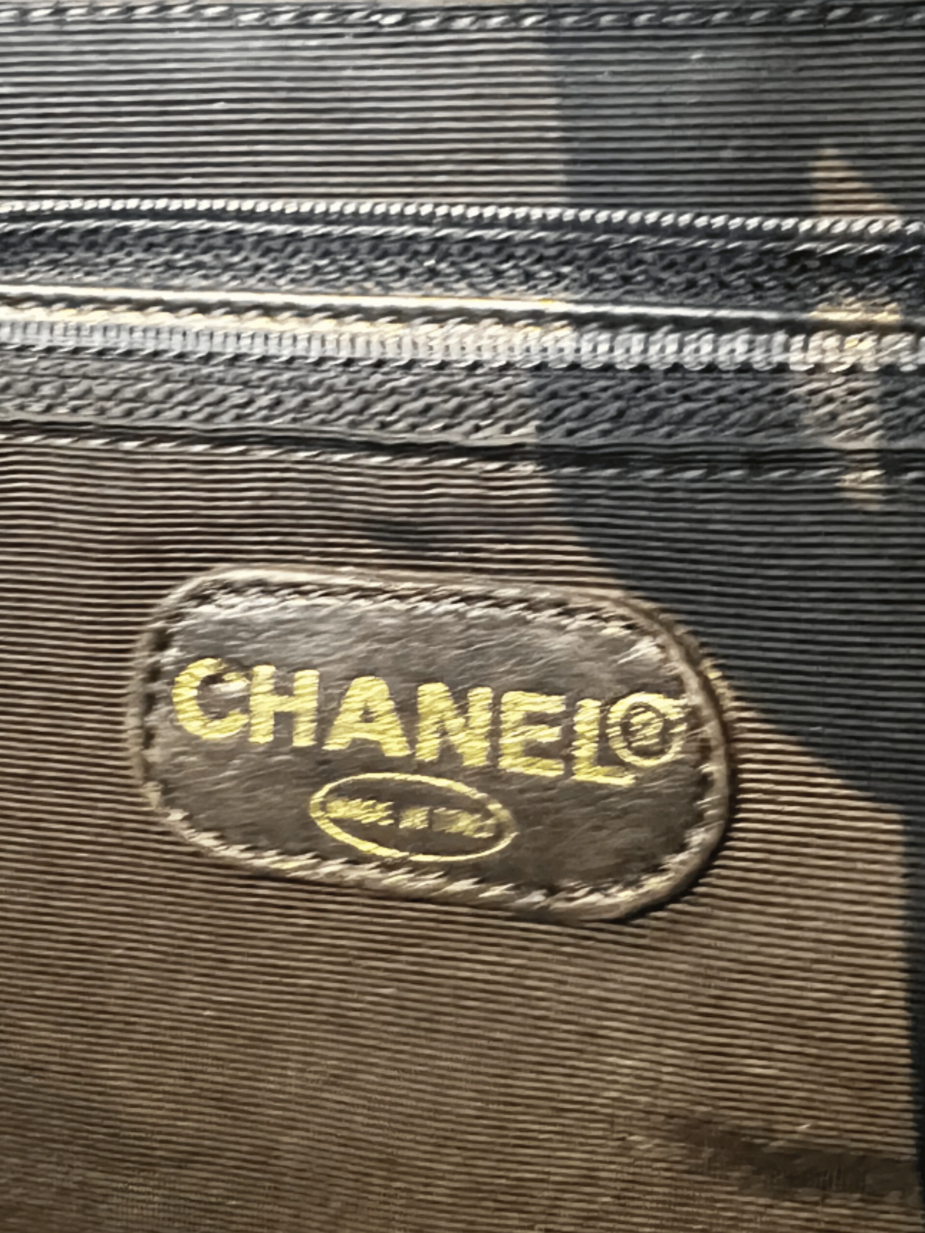 Chanel 2000-2002 Black Wicker Flap Bag - Image 4