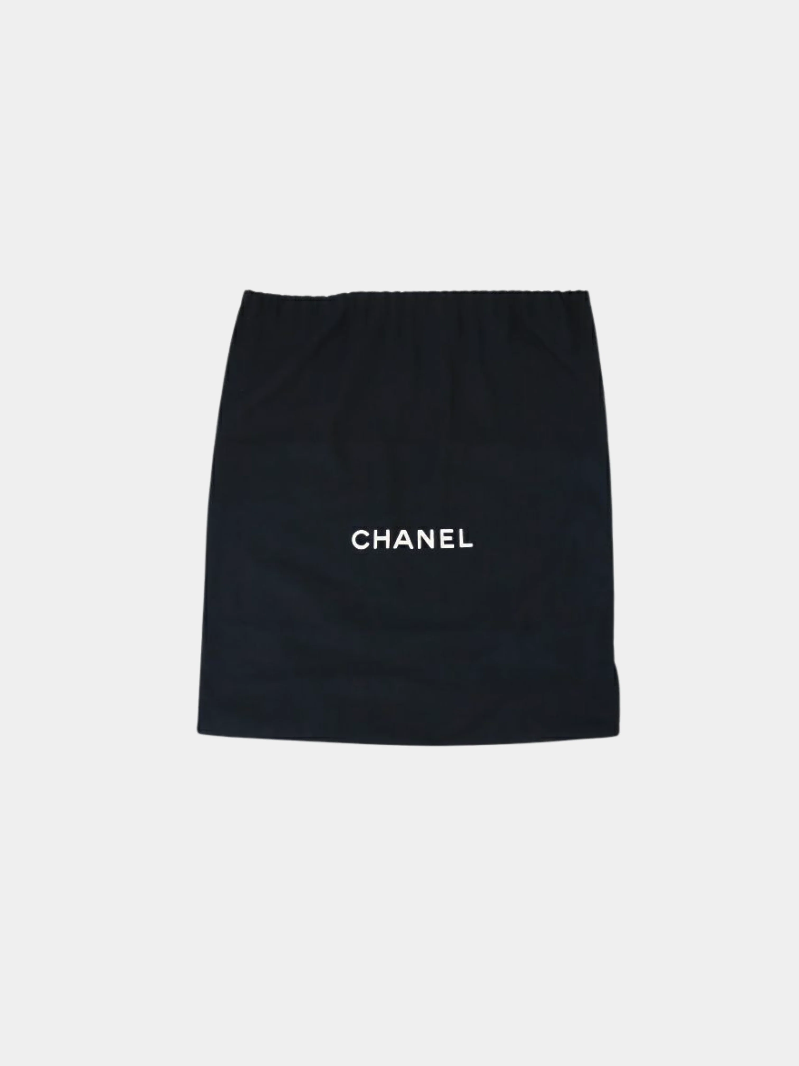 Chanel 2000s Black Caviar Skin Reissue Tote Bag - Image 10