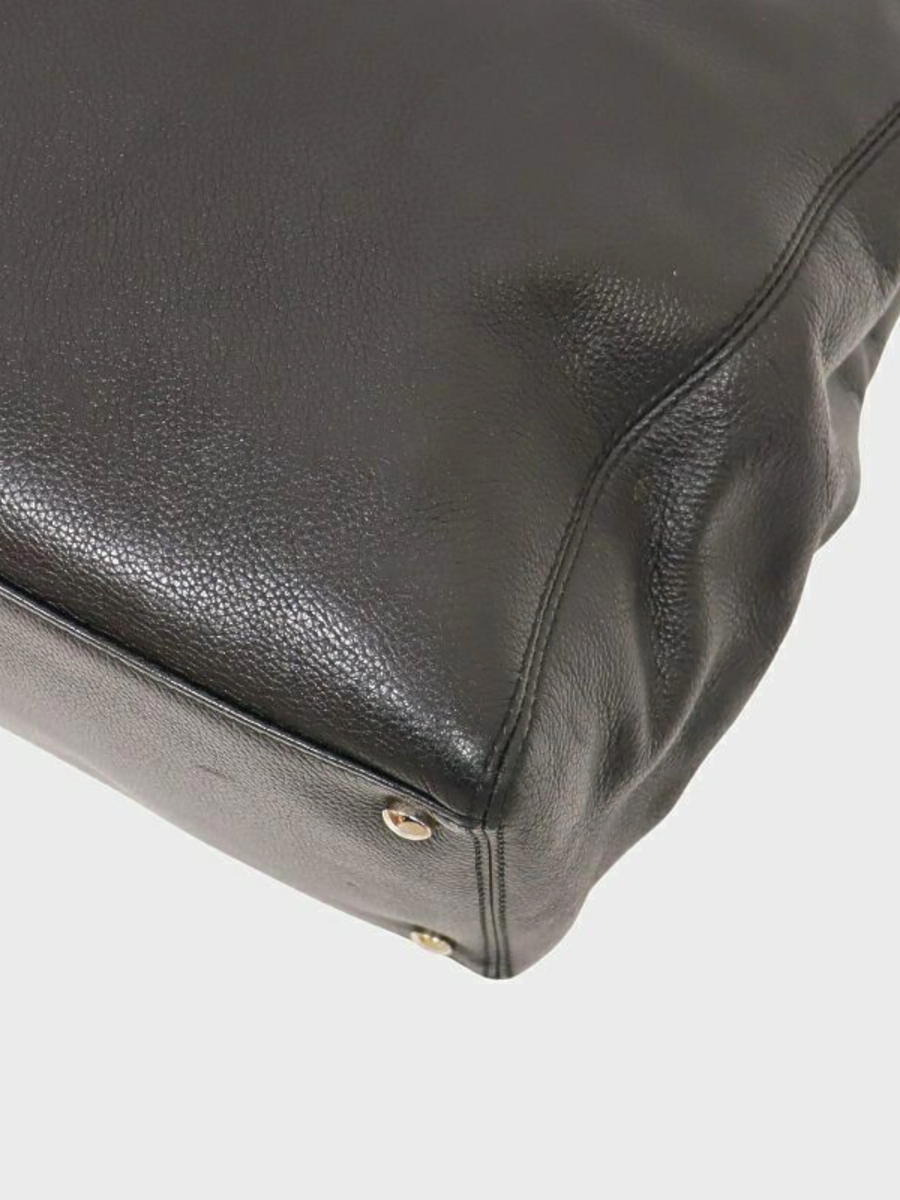 Chanel 2000s Black Executive Tote - Image 5