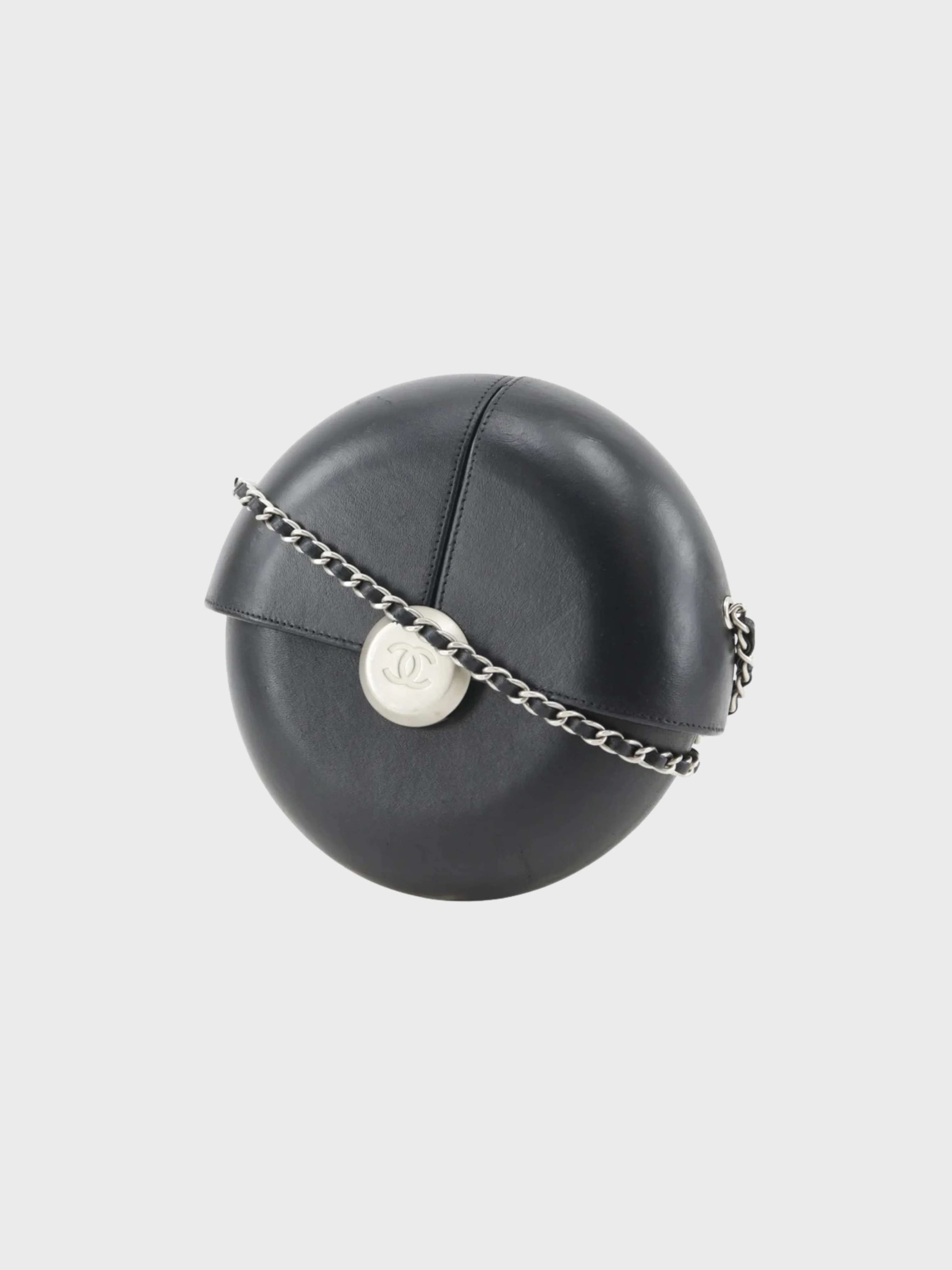 Chanel 2016 Black Leather Evening In The Air Chain Shoulder Bag - Image 2