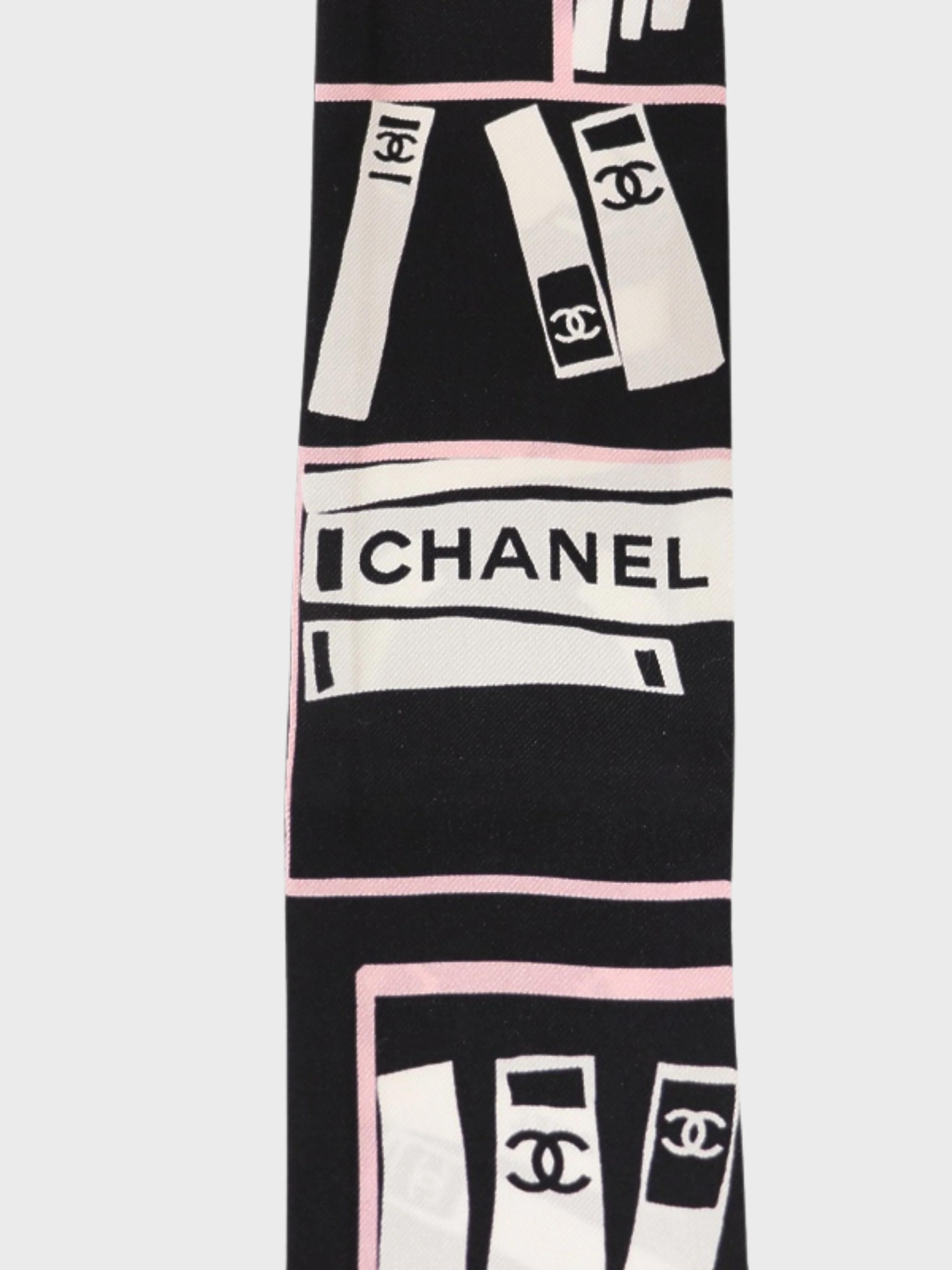 Chanel 2000s Multicolor Silk Icon Scarf - Image 3