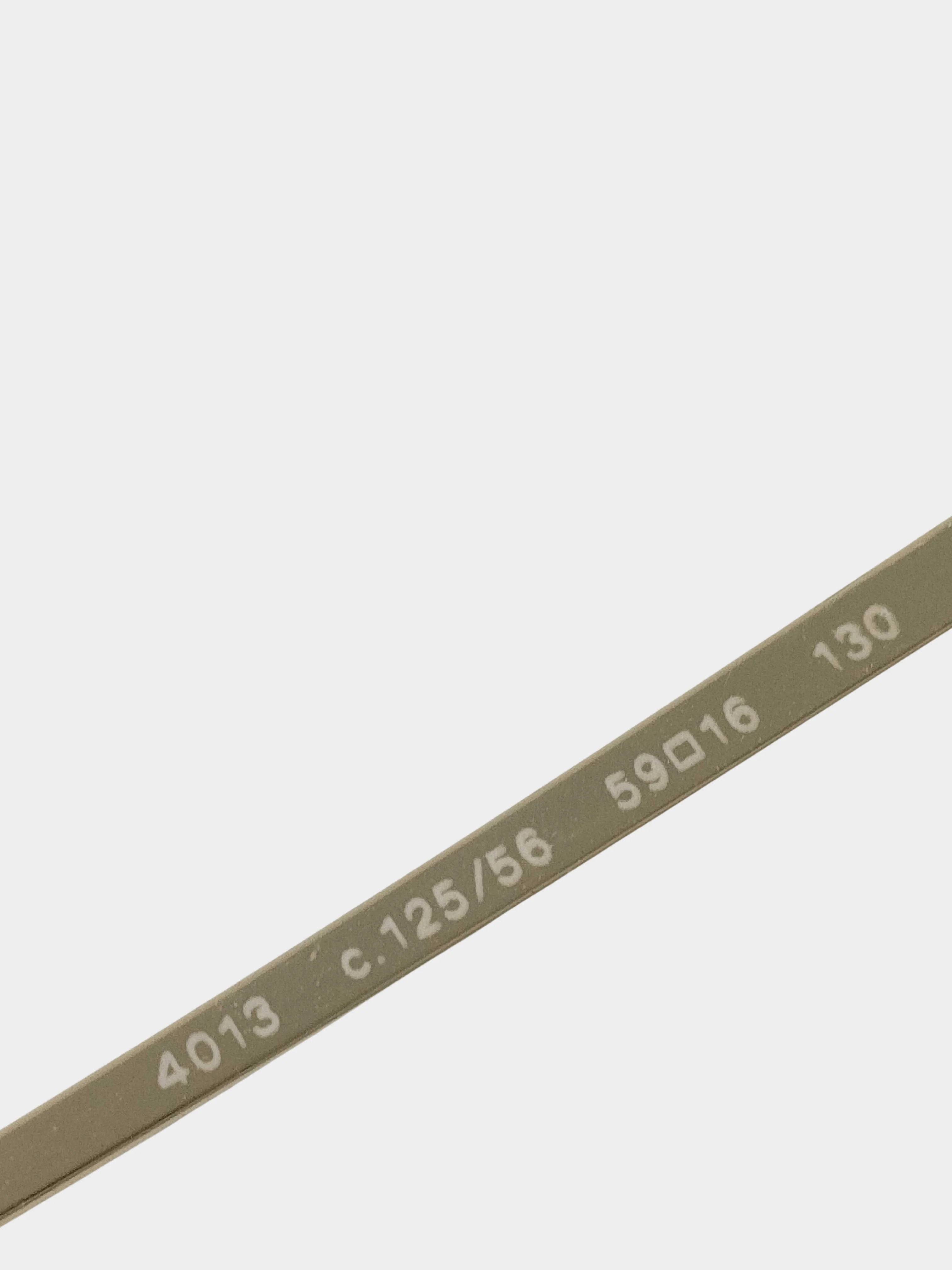 Chanel 2000s Pink Rimless CC 4003 Oval Sunglasses - Image 7