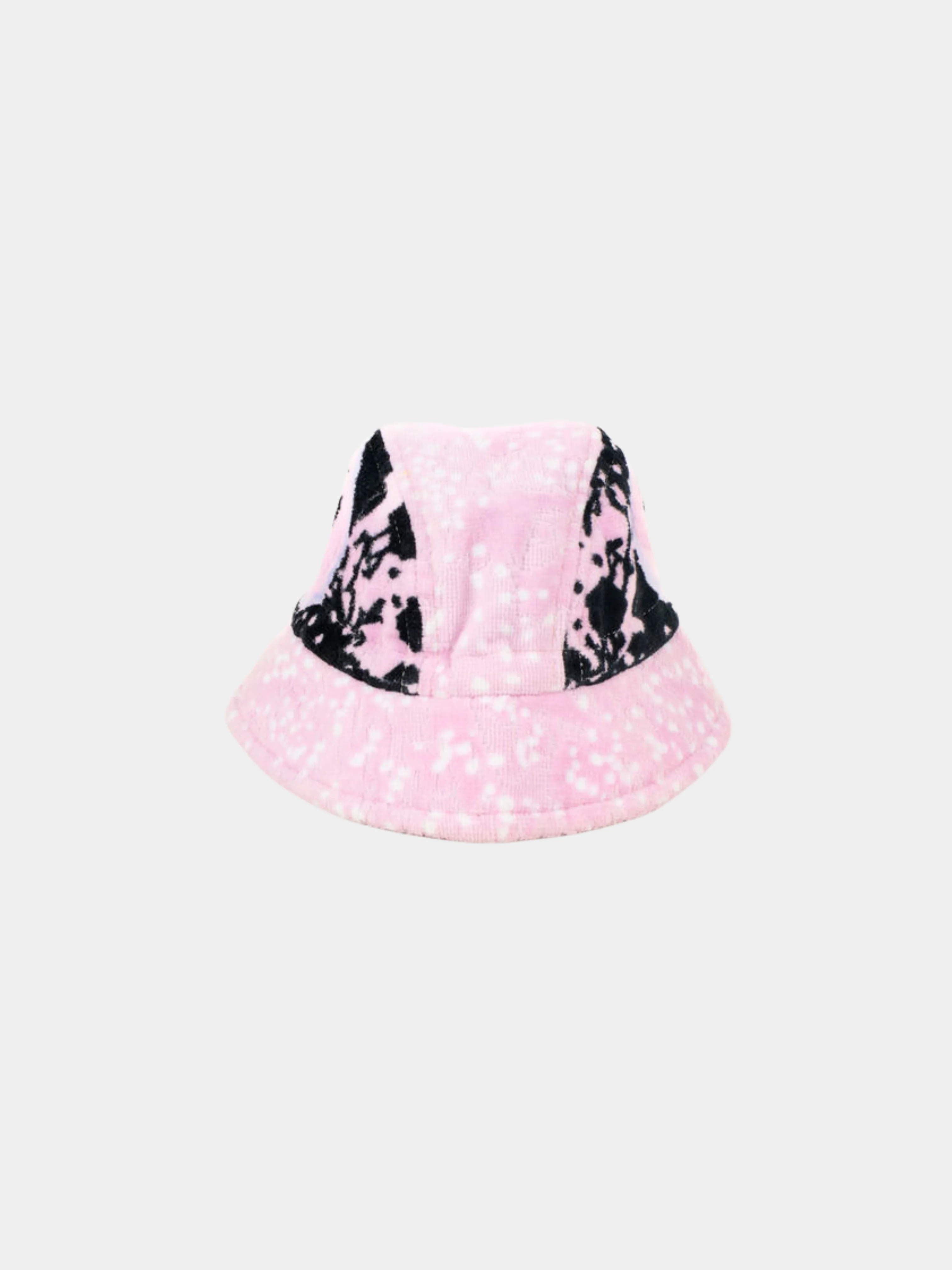 Chanel 2000s Pink Terrycloth Bucket Hat - Image 2