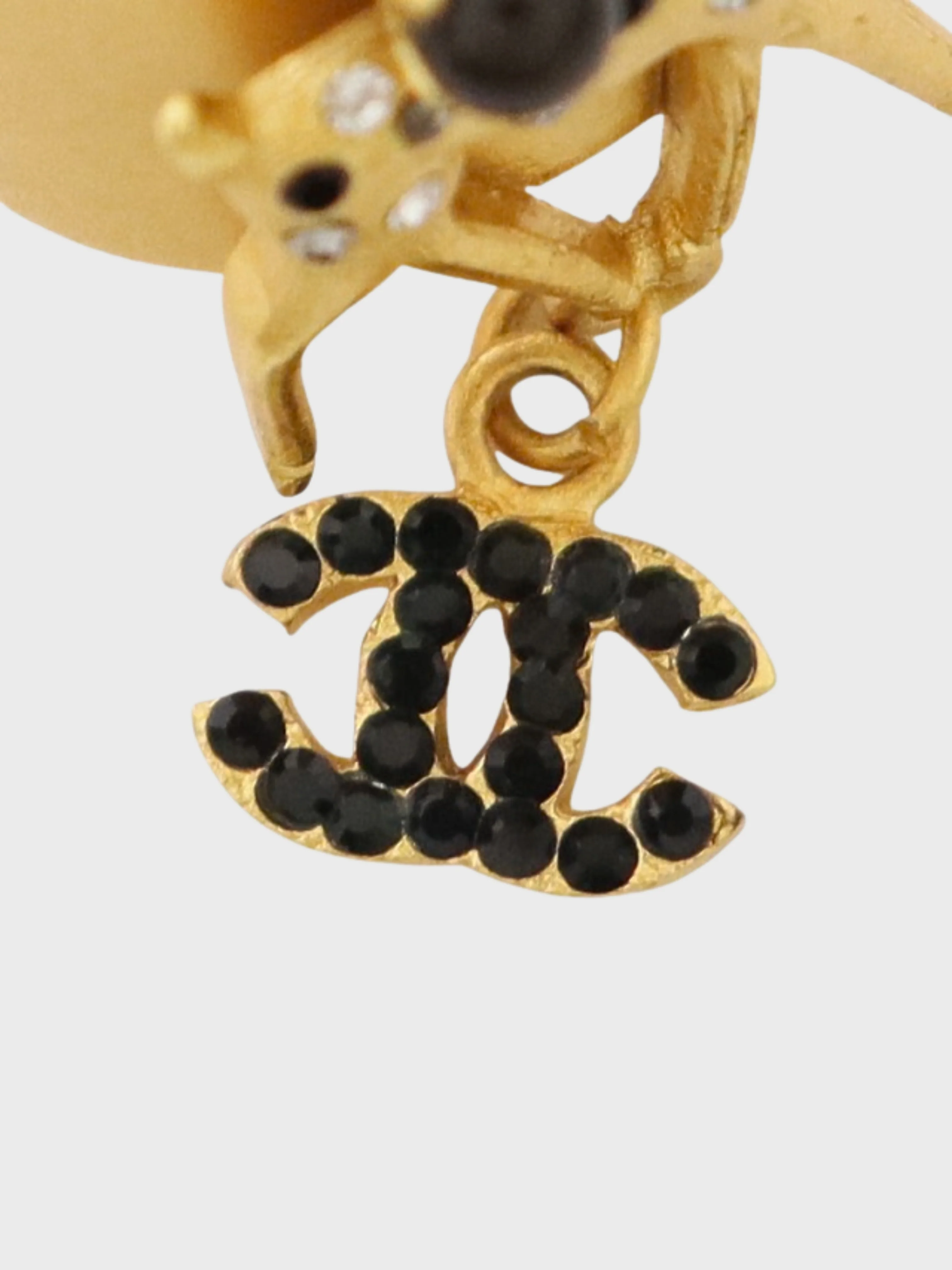 Chanel 2001 Gold Plated Metal COCO Bambi Ring - Image 4