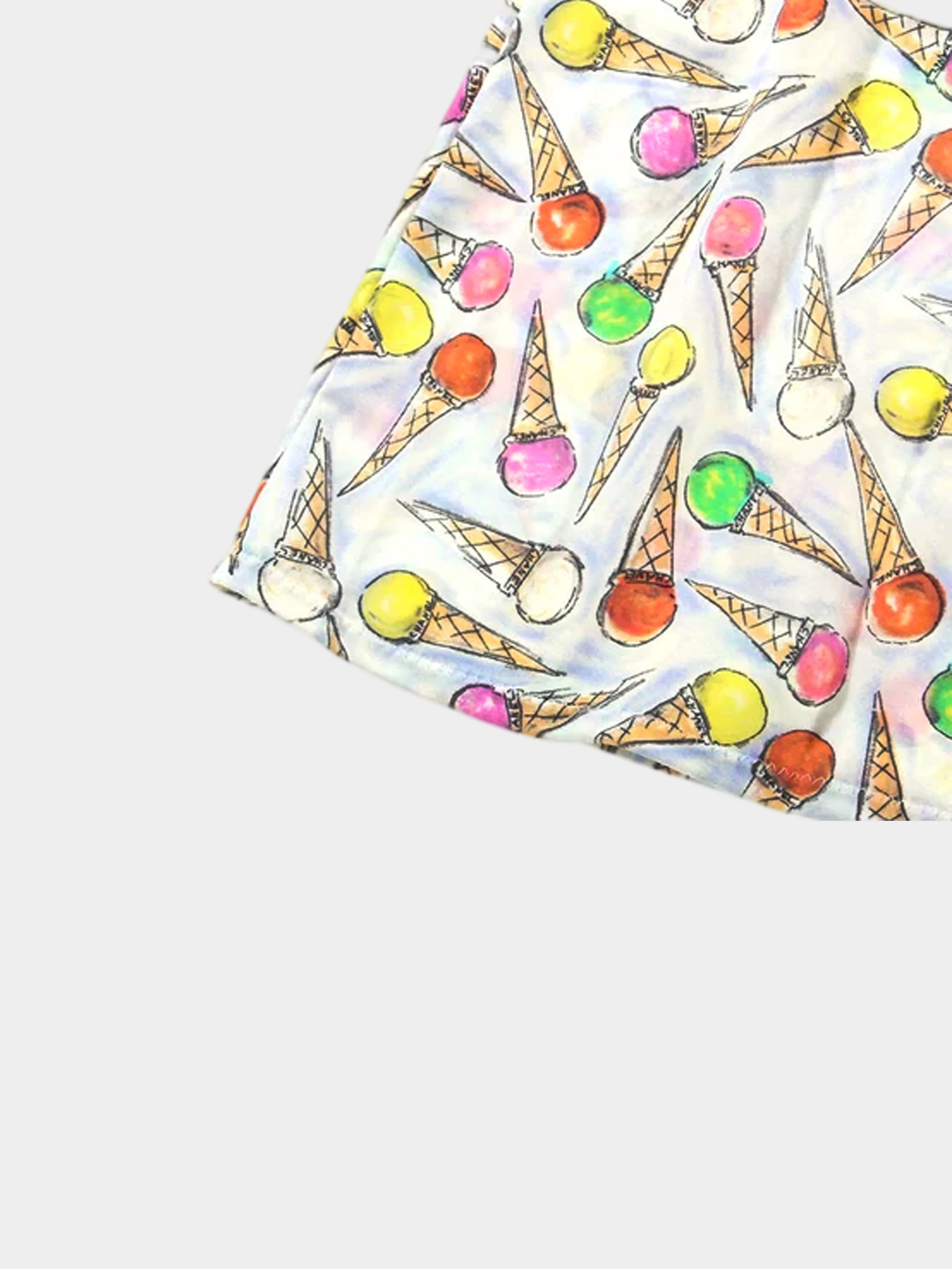 Chanel 2005 Ice Cream Pattern Dress Multicolor - Image 3