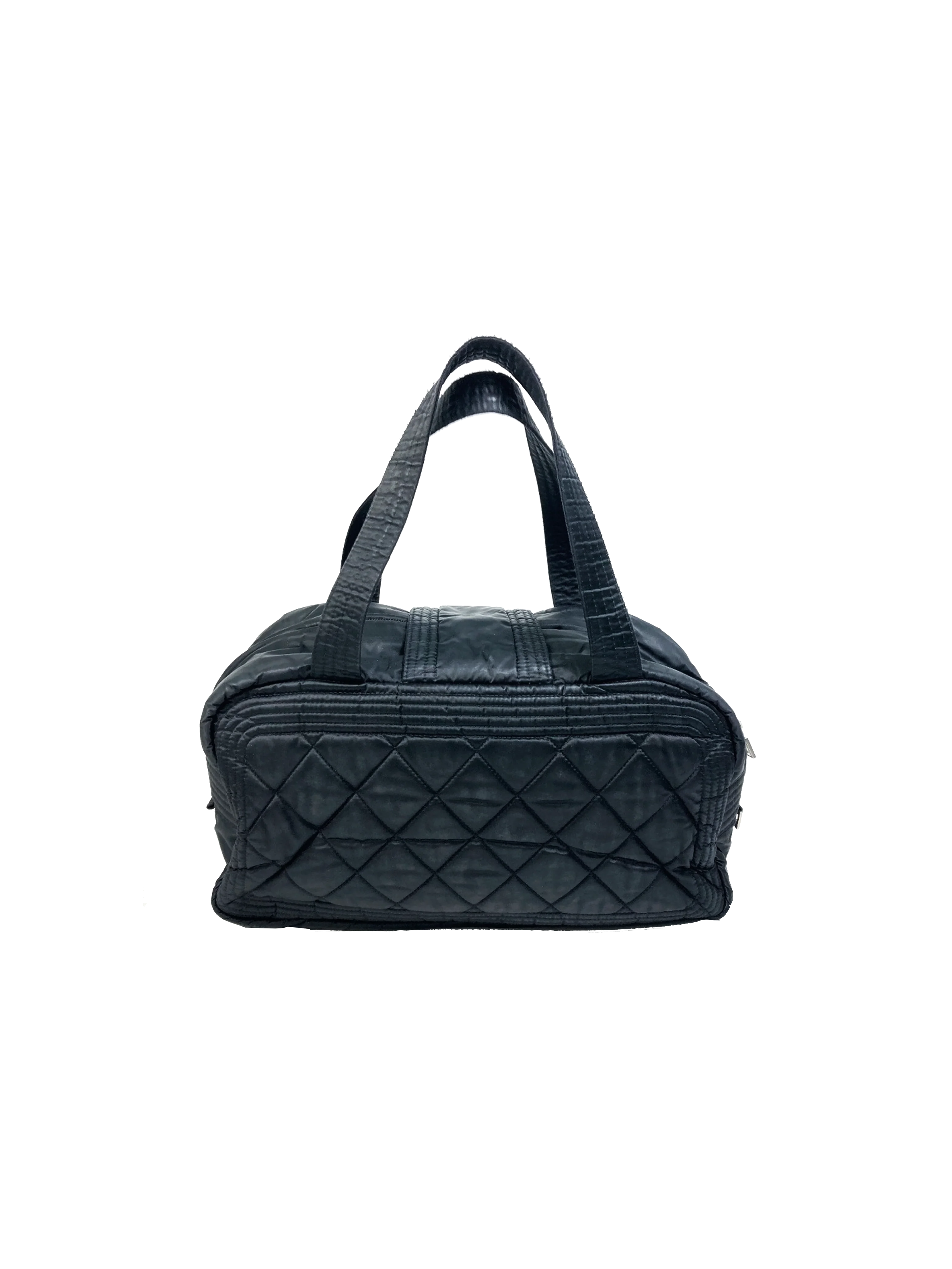 Chanel 2005 Sports Black Nylon Tote Bag - Image 2