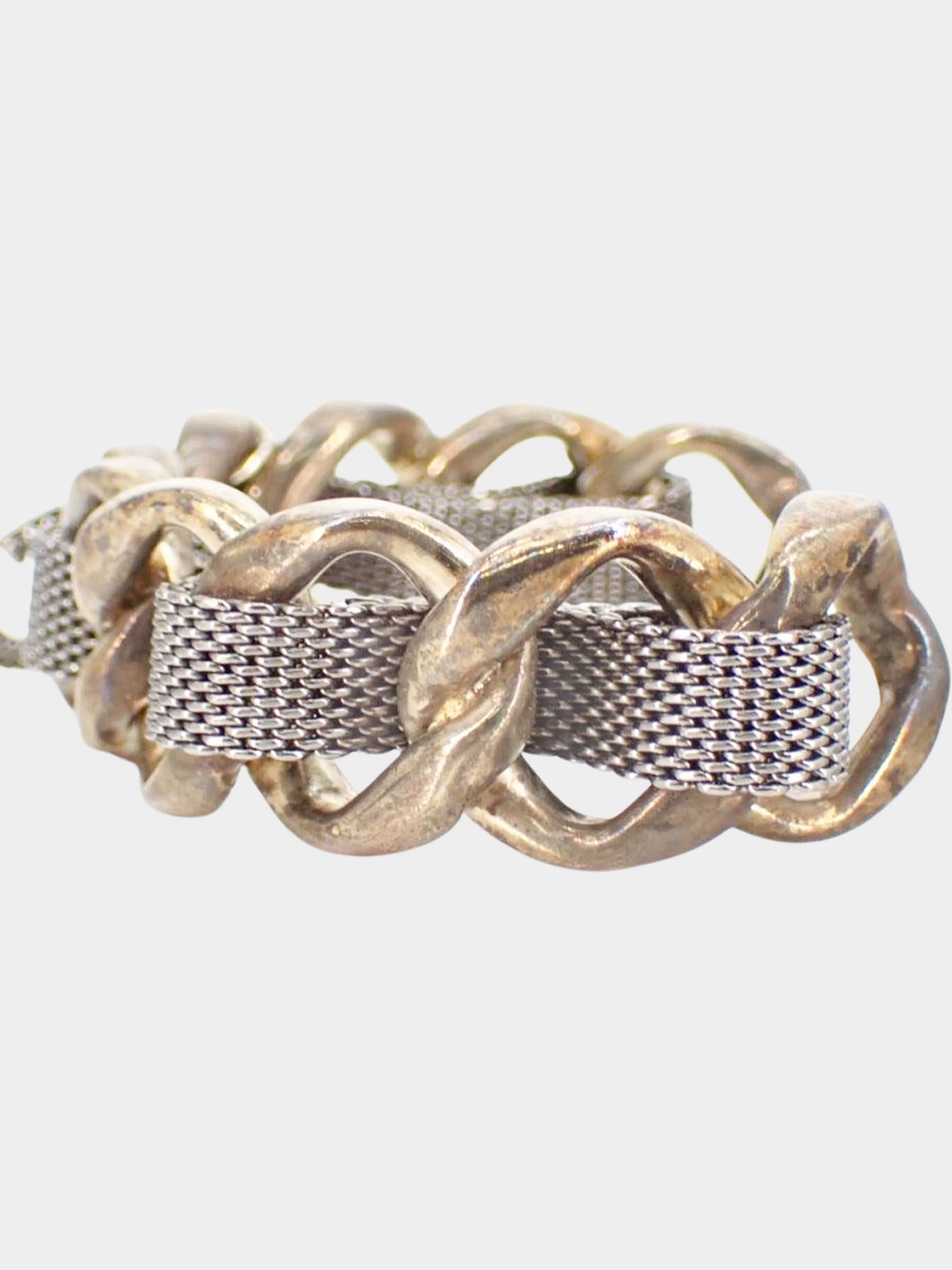 Chanel Fall 2006 Chain Link CC Metal Bracelet - Image 3