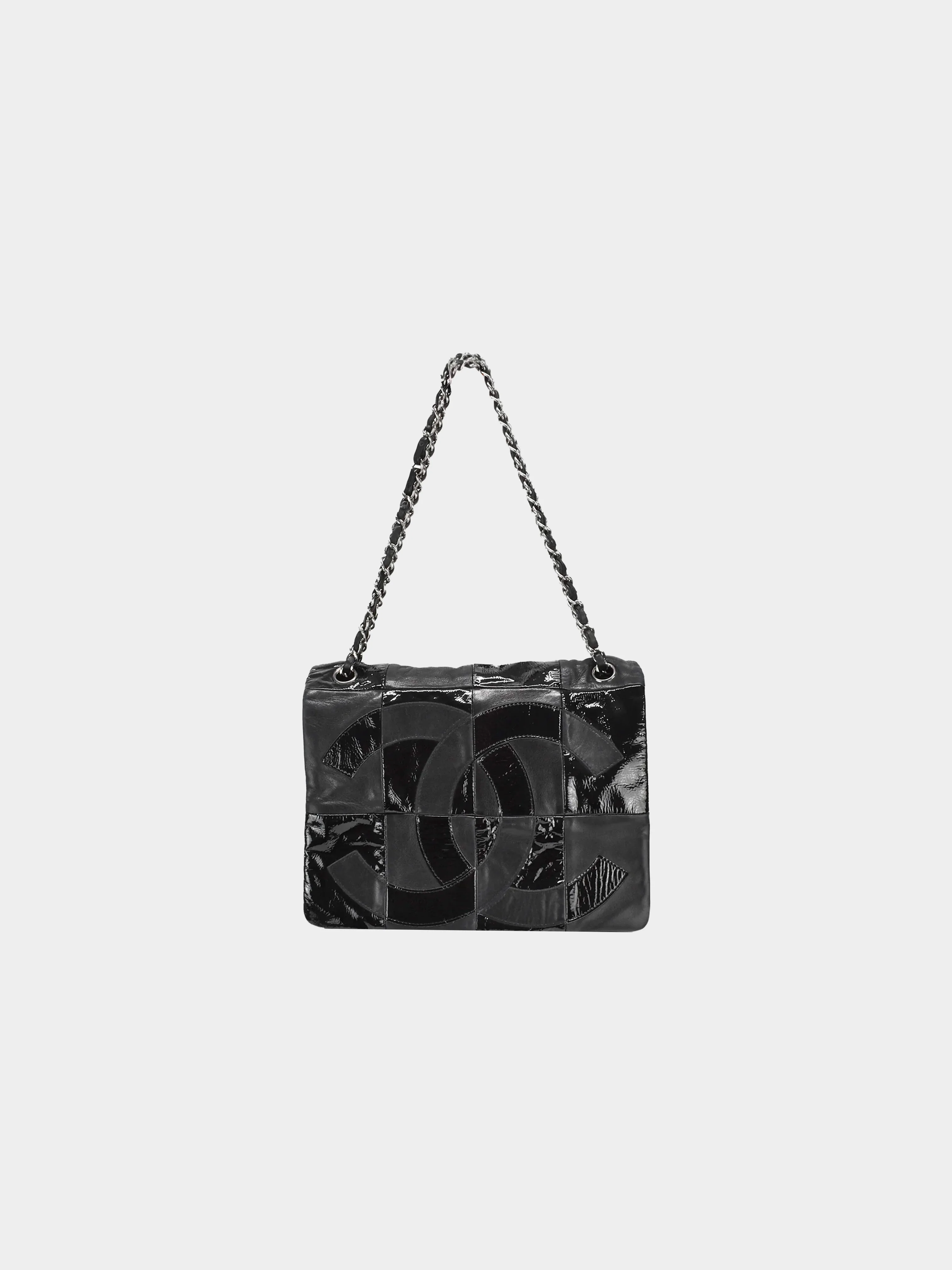 Chanel 2006 Patchwork Leather Flap Bag - Image 4