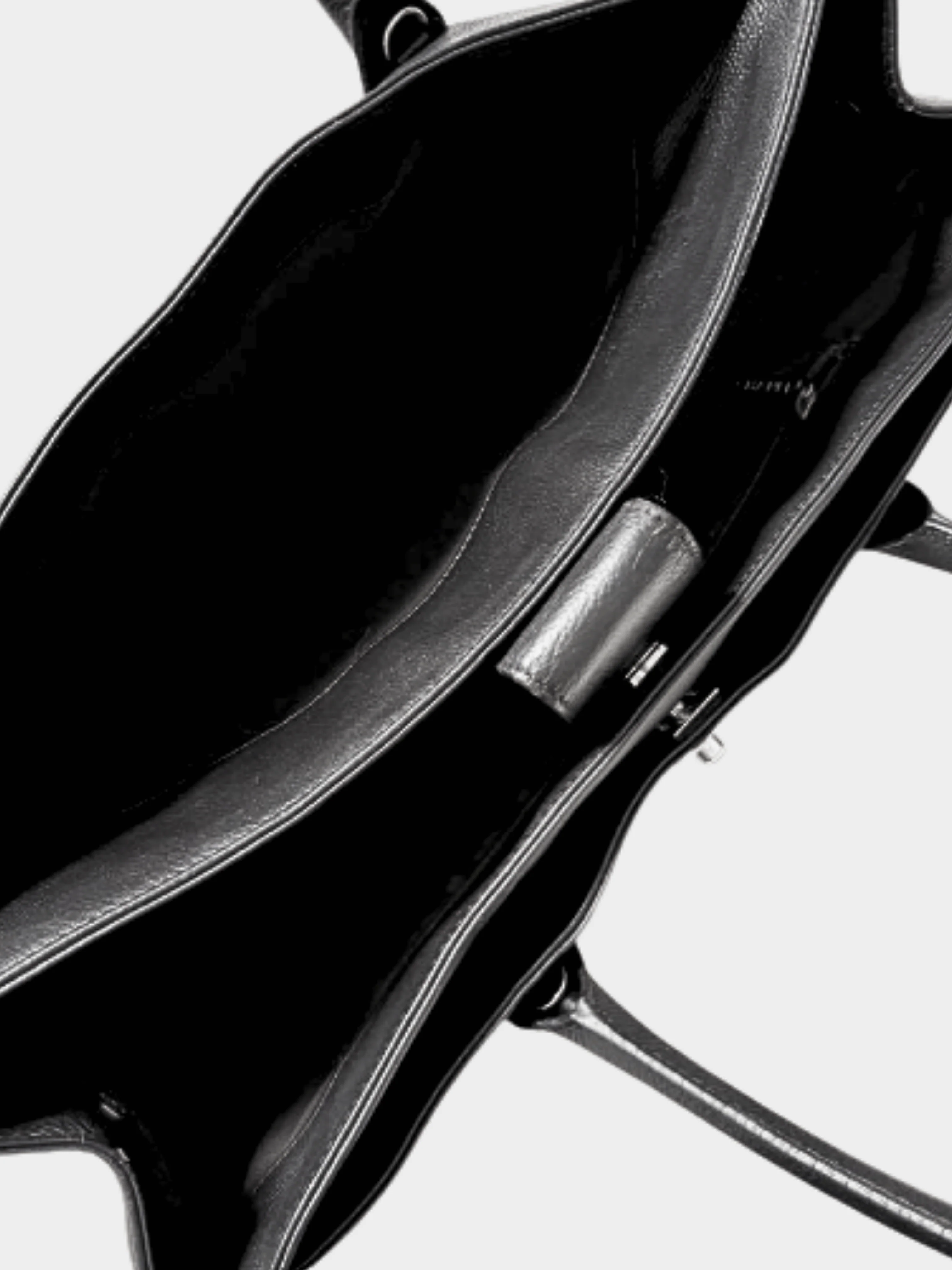 Chanel 2007 Black Executive Tote - Image 2