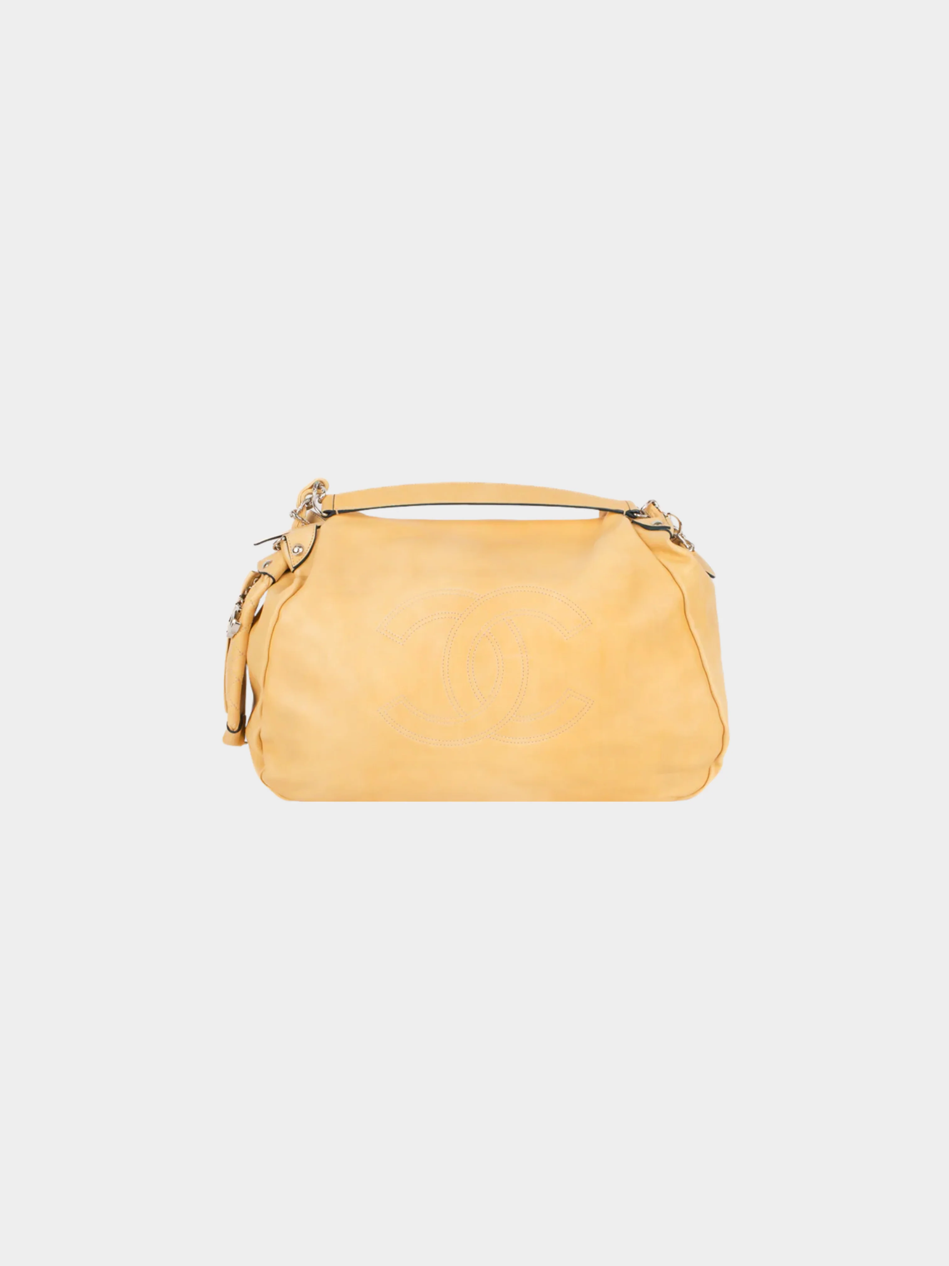 Chanel 2008-2009 Brown Lambskin Leather Bag