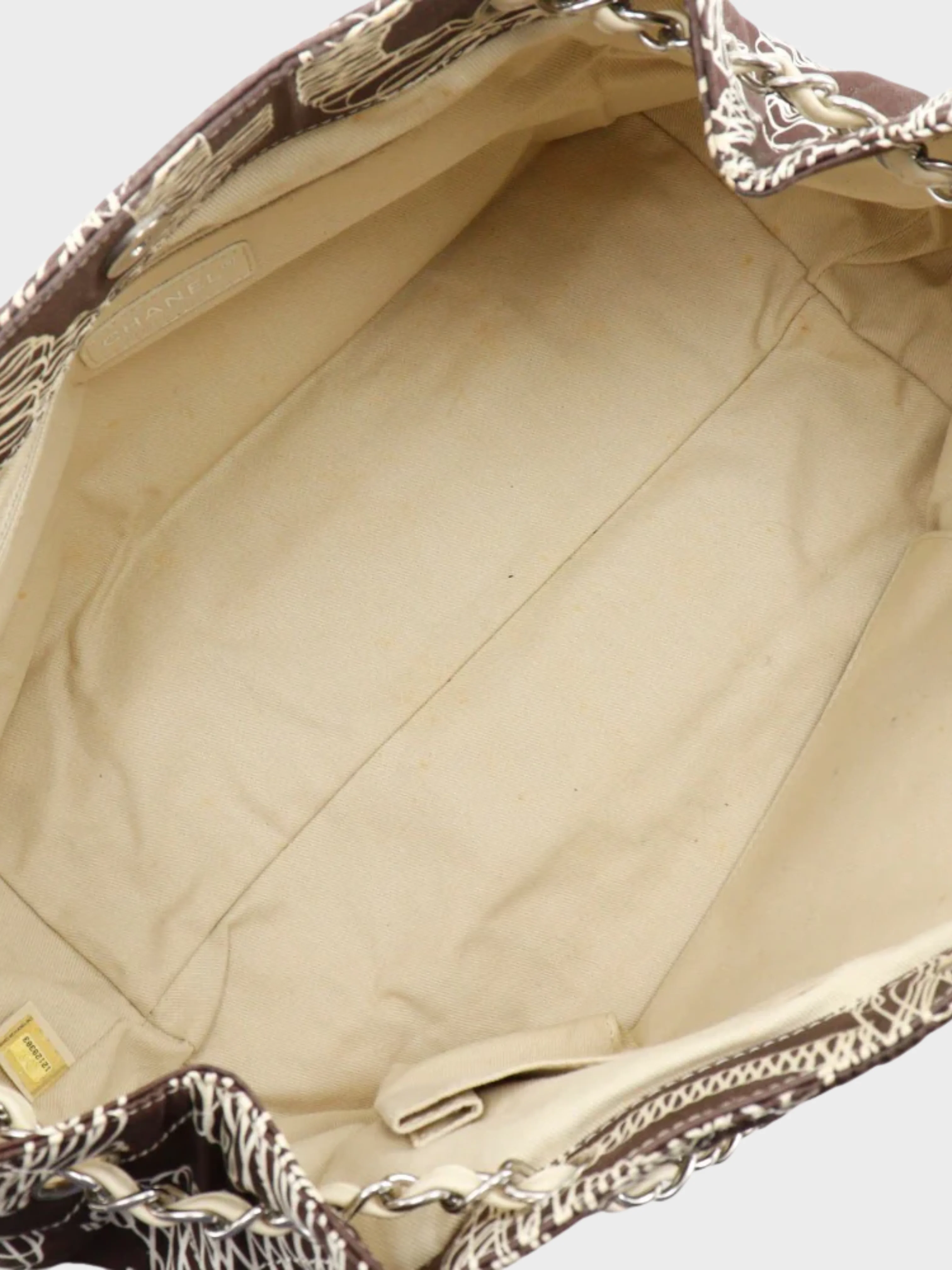 Chanel 2008-2009 Brown Quilted Coco Mark No. 5 Bag - Image 4