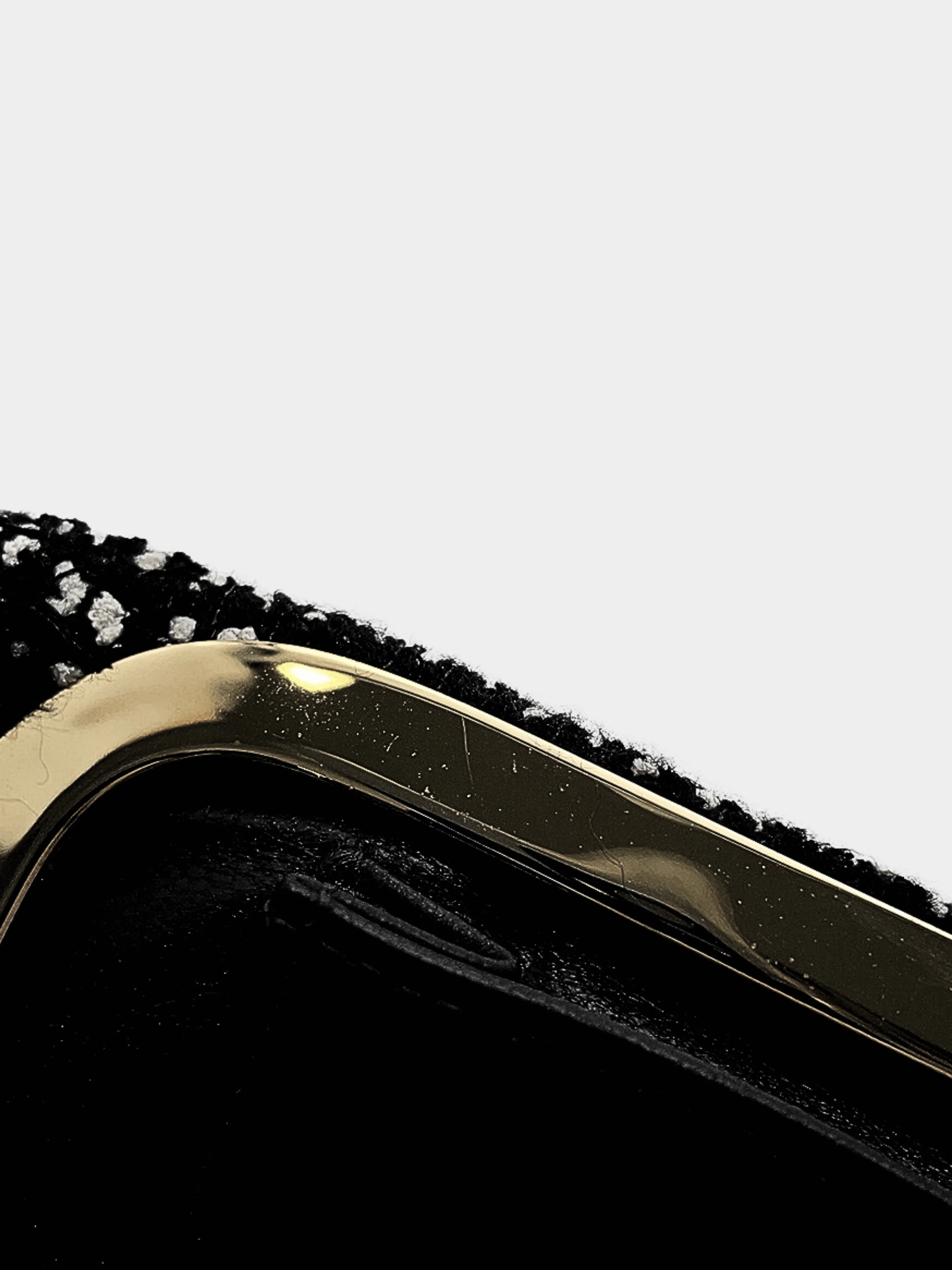 Chanel 2010s Black Tweed Perfume Bottle Clutch Bag - Image 7