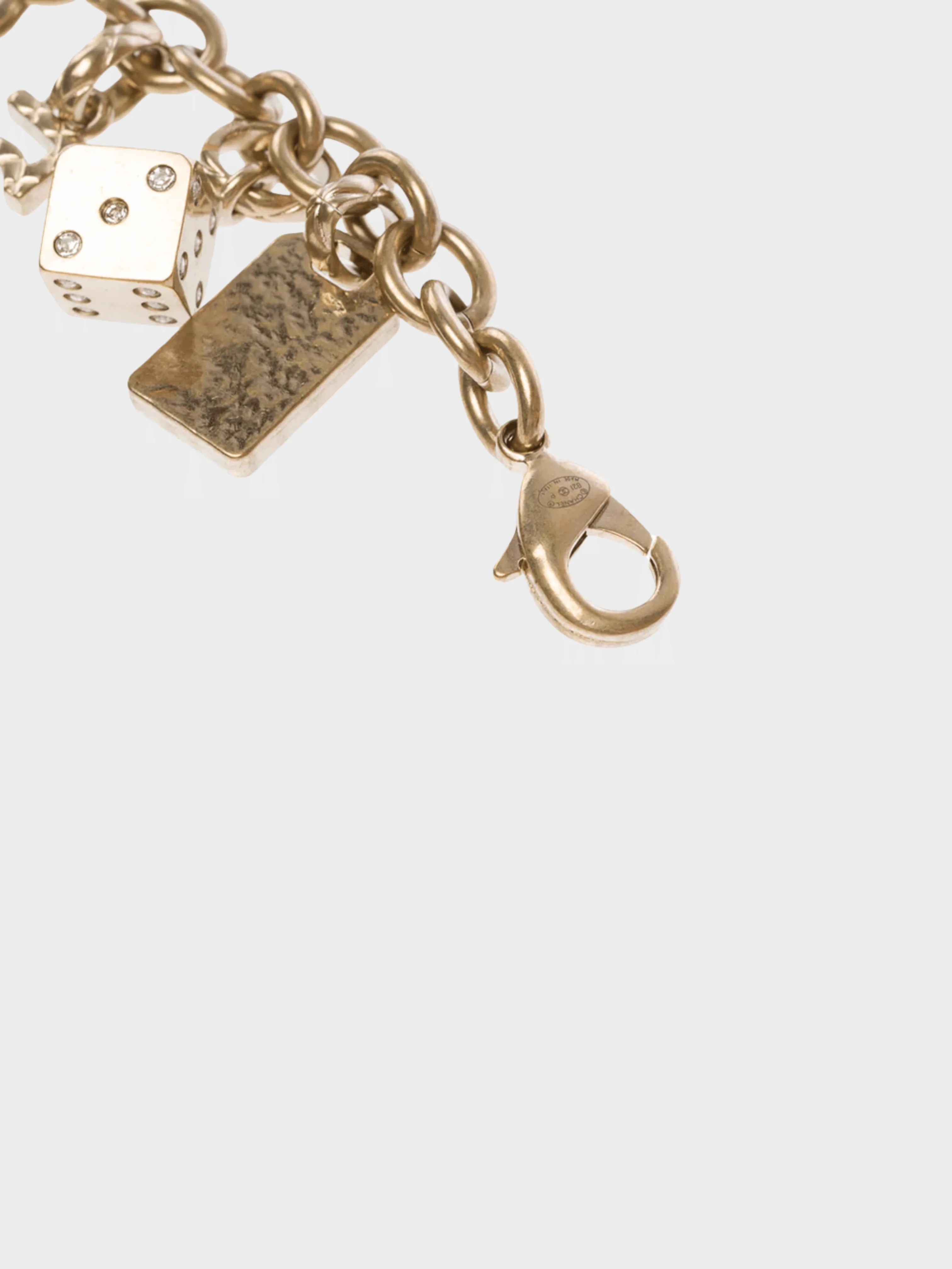 Chanel 2010s Gold Charm Bracelet - Image 3