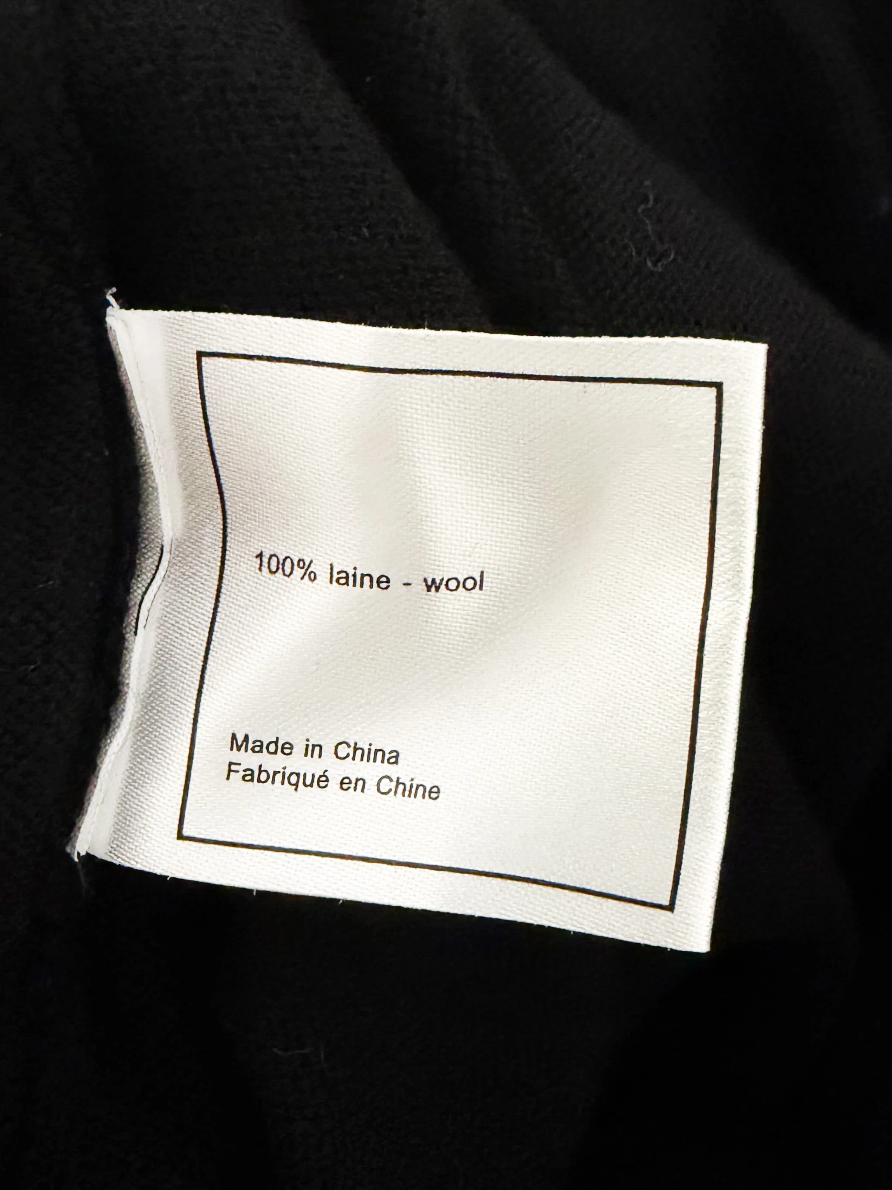 Chanel 2013 Black Wool Uniform Short-sleeved Hooded Sweater - Image 5