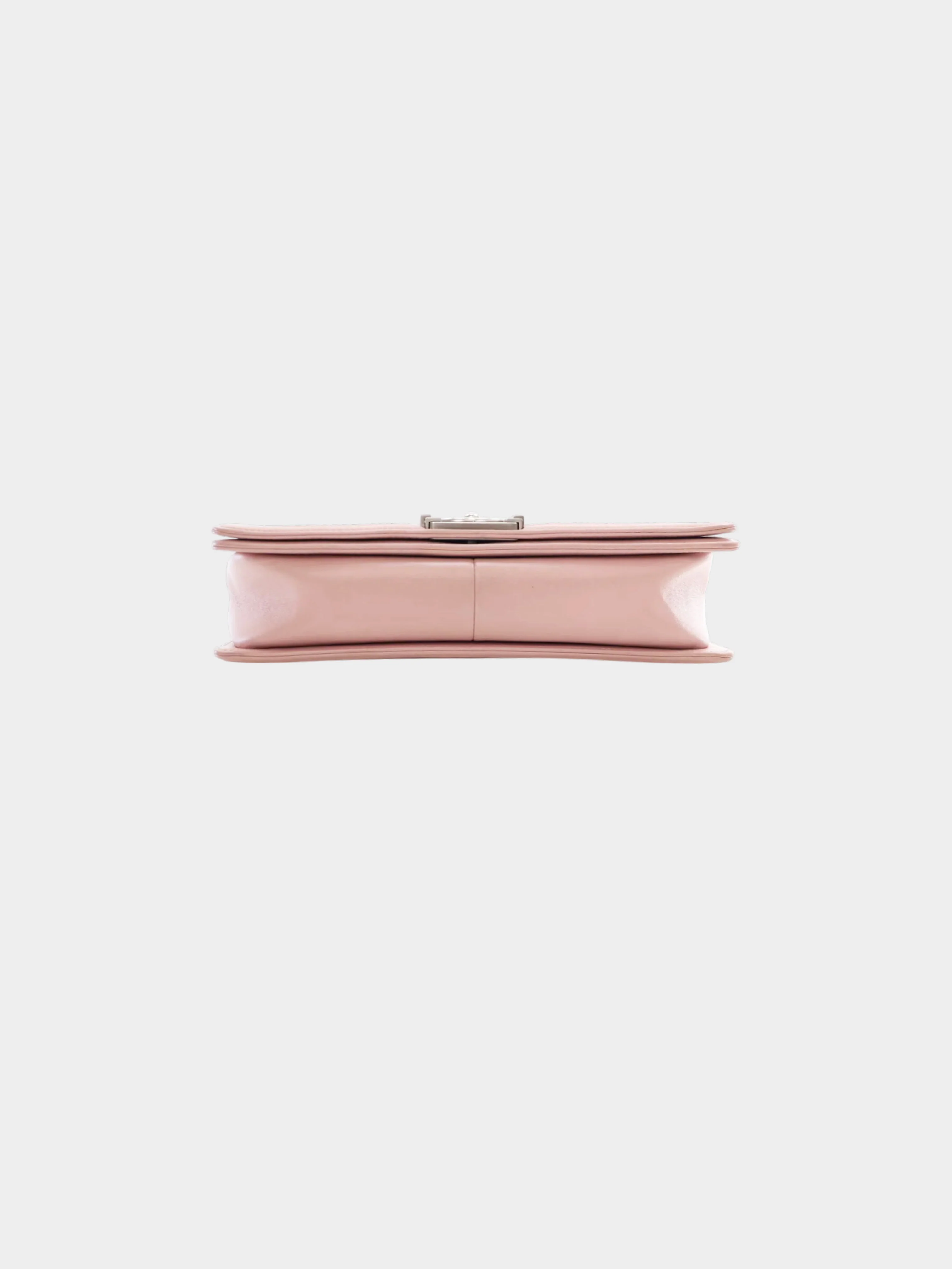 Chanel 2014-2015 Pink Calfskin Boy Flap Bag - Image 3