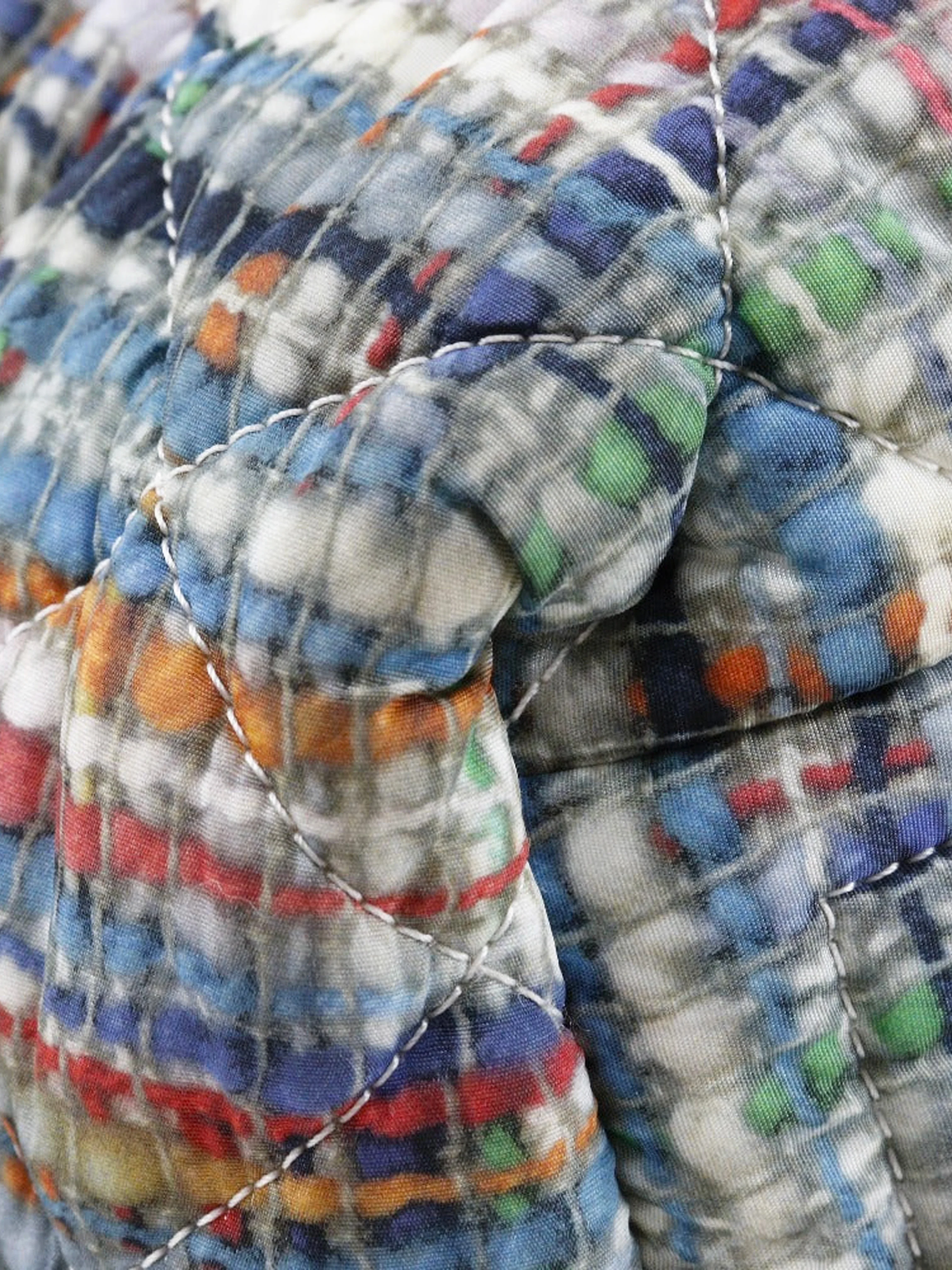 Chanel 2014 Nylon Coco Cocoon Tweed Print Tote Bag - Image 3