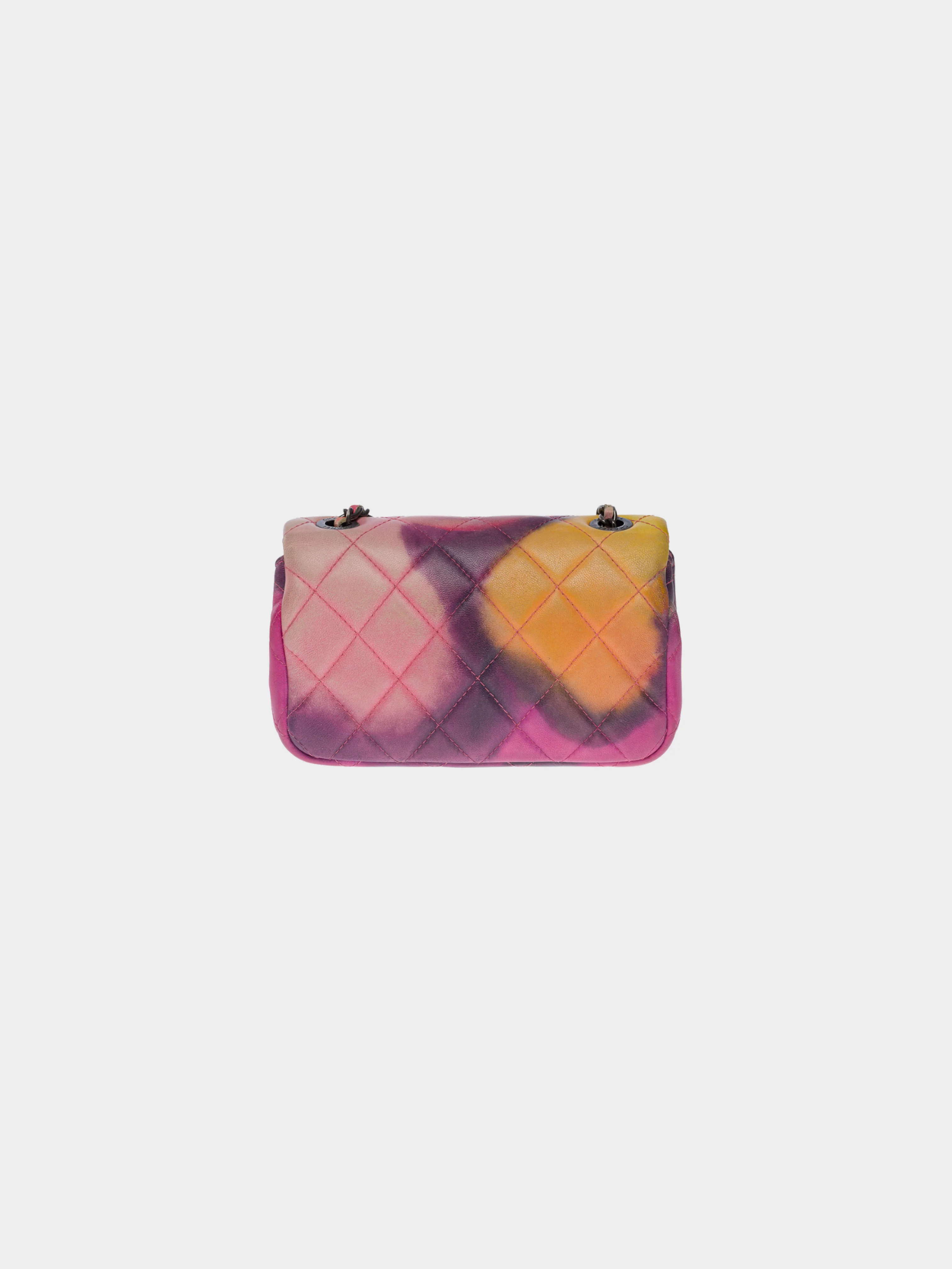 Chanel 2015 Mini Multicoloured Flower Power Extra Flap Bag - Image 2