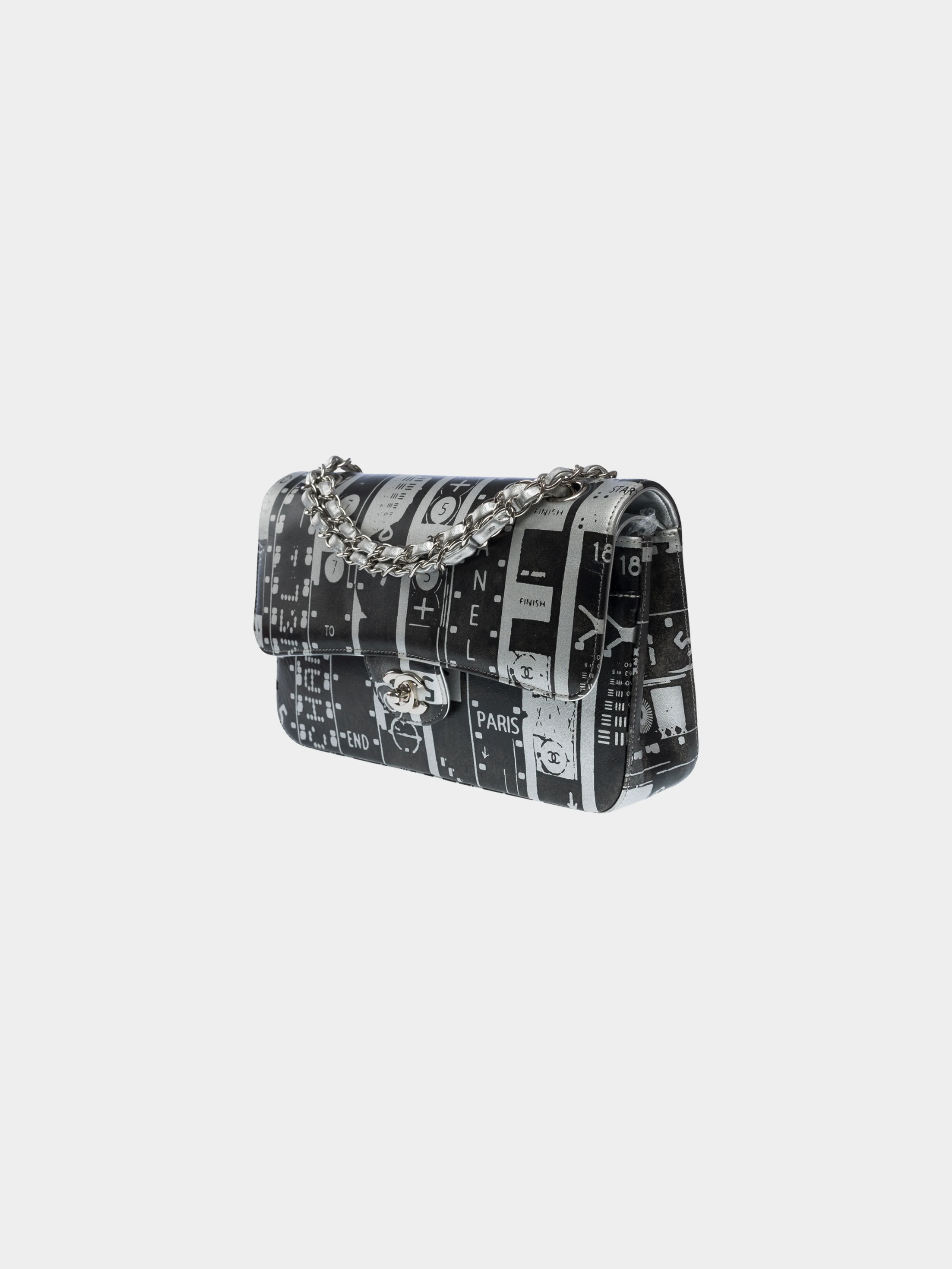 Chanel 2016-2017 Matelasse 25 Print Double Flap Shoulder Bag - Image 3