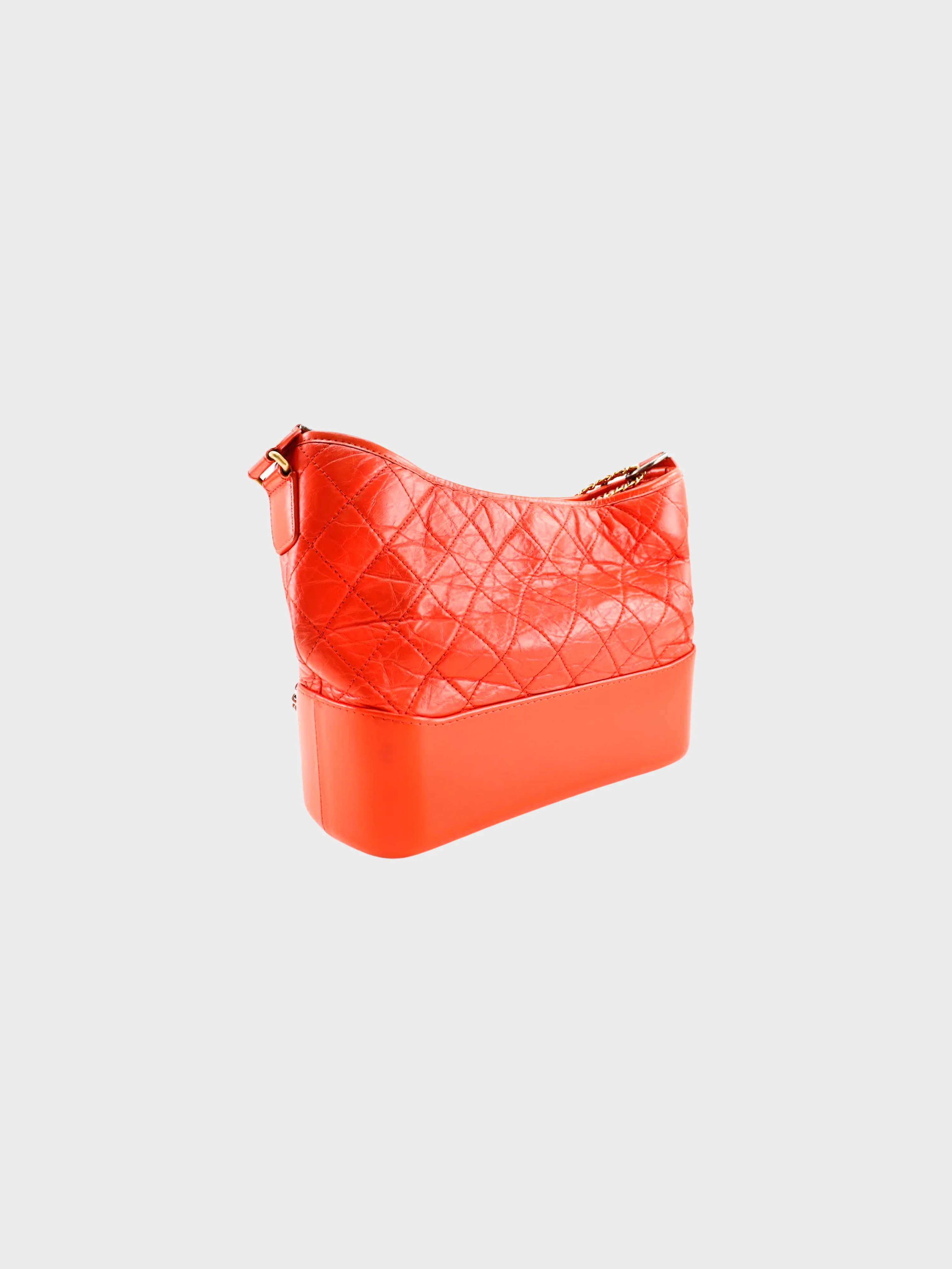 Chanel 2019 Red Gabrielle Hobo Shoulder Bag - Image 3