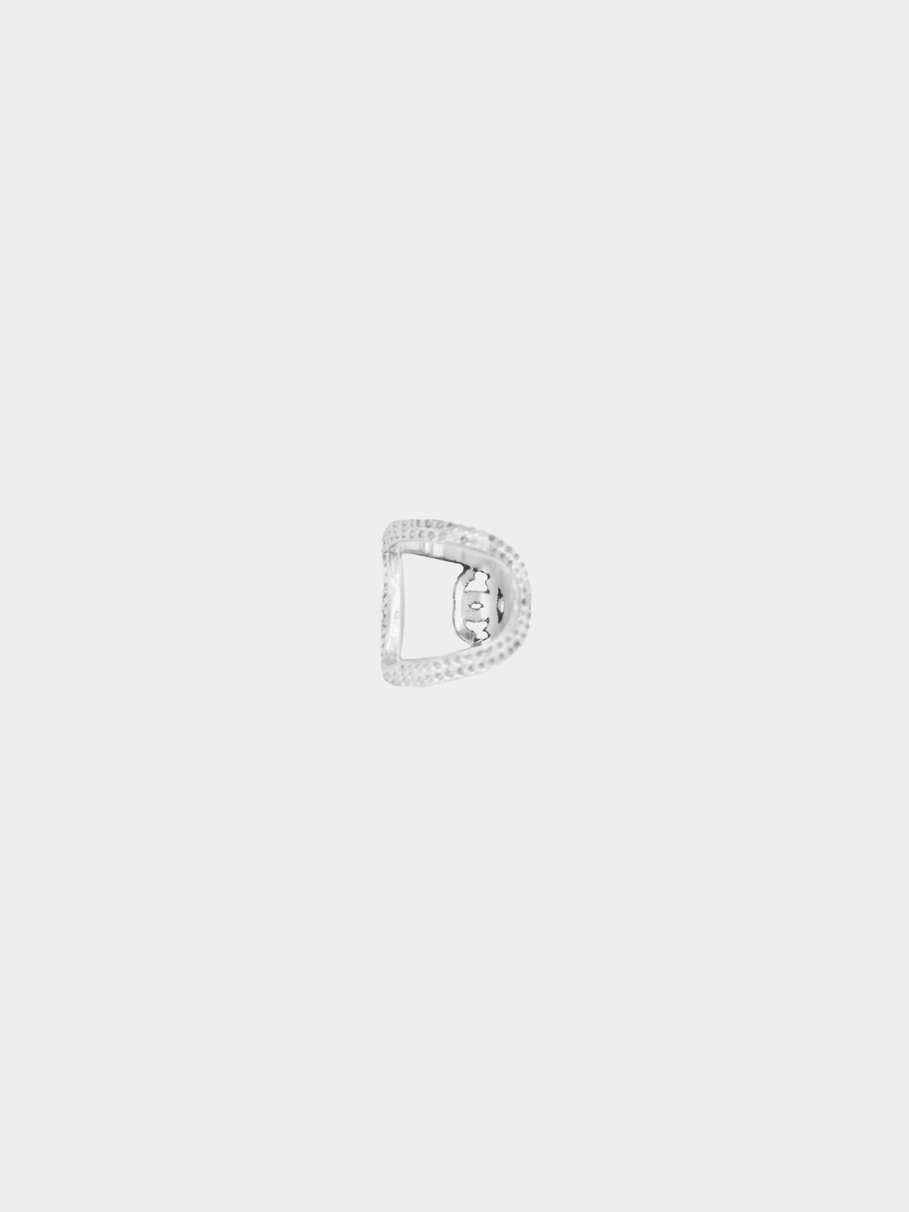 Chanel 2019 Silver Rhinestone CC Ring - Image 2