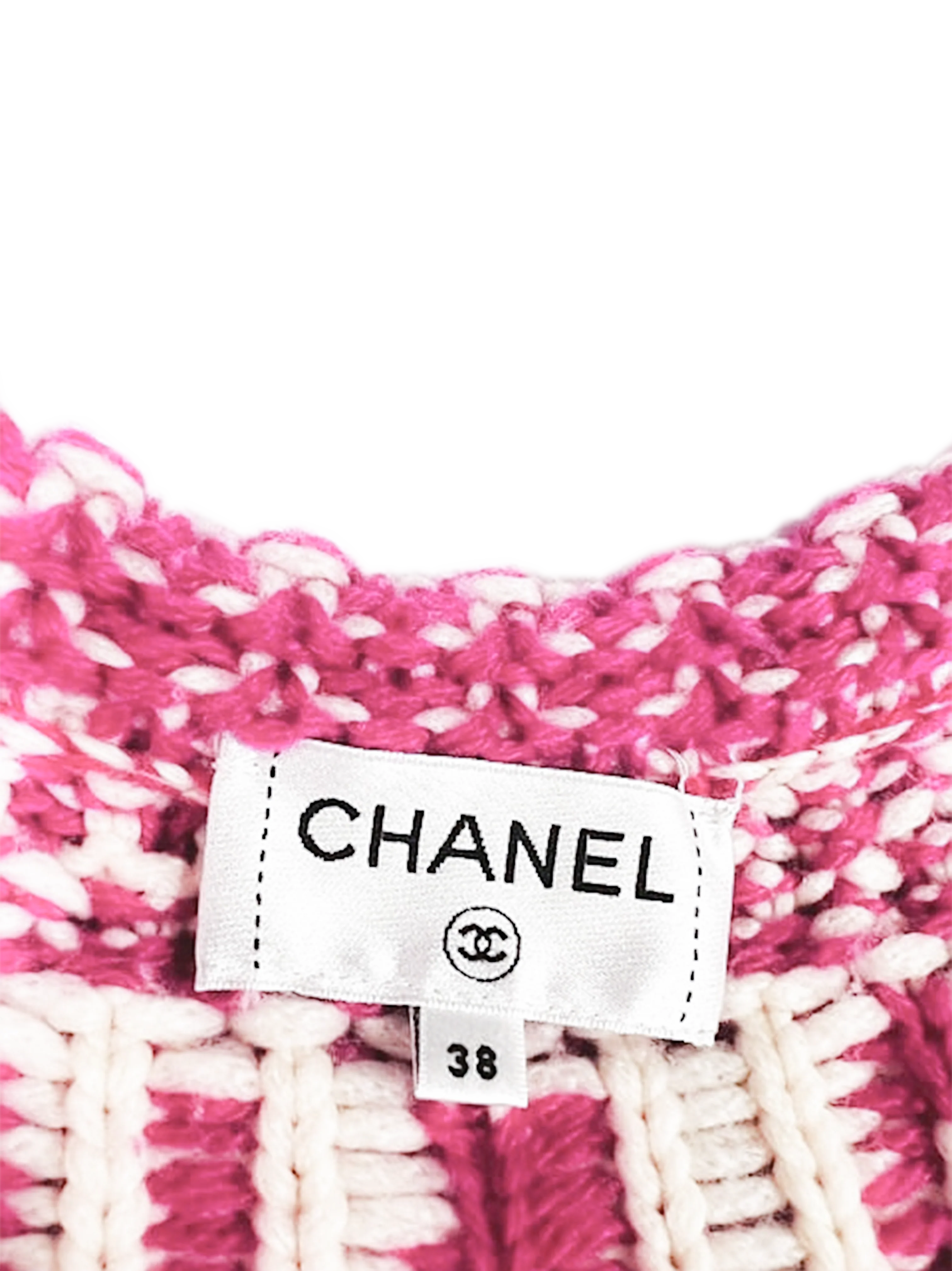 Chanel 2020 Cashmere Knit Jacket - Image 3