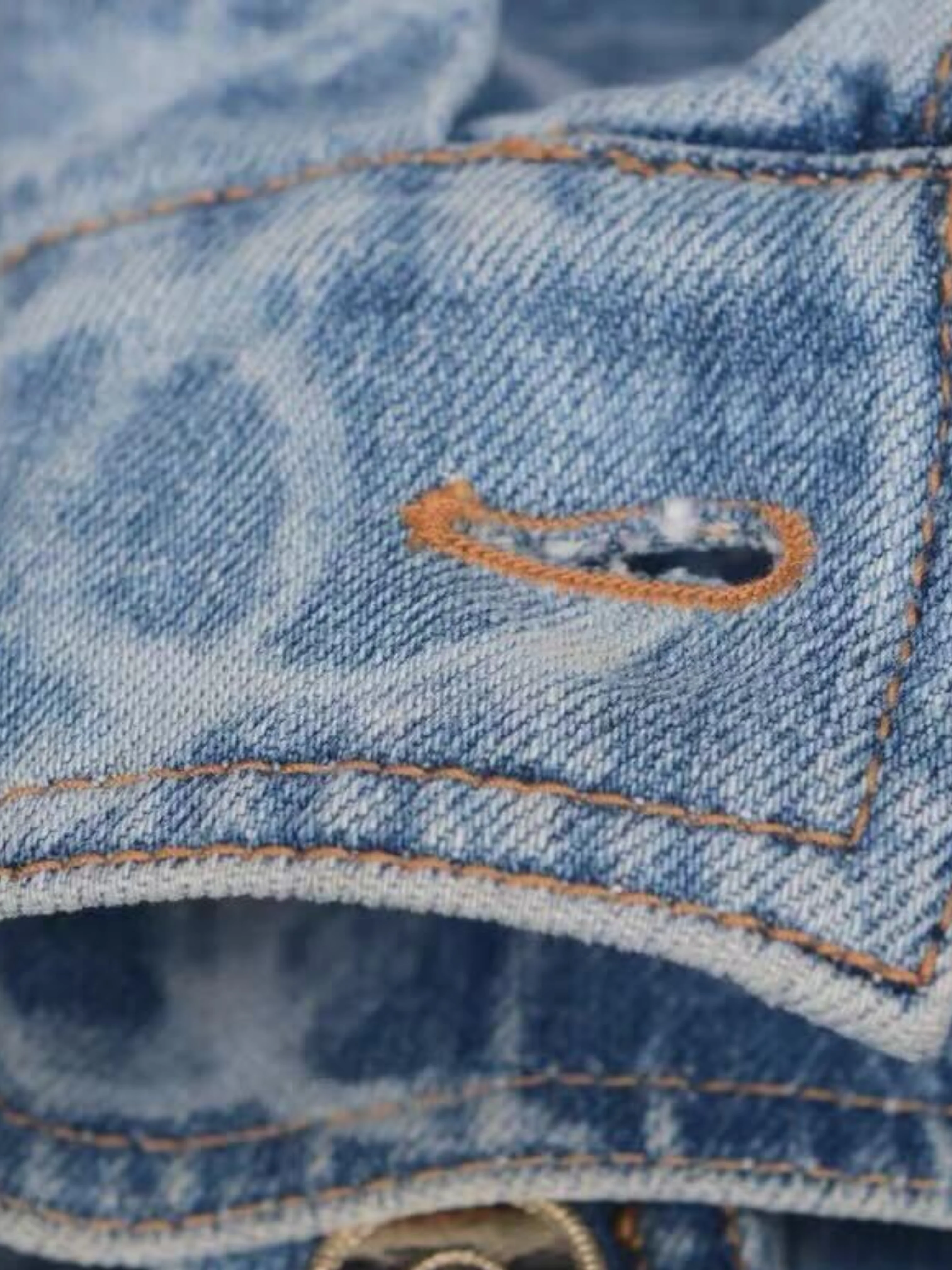Chanel 2020s Blue Monogram Denim Jacket - Image 5