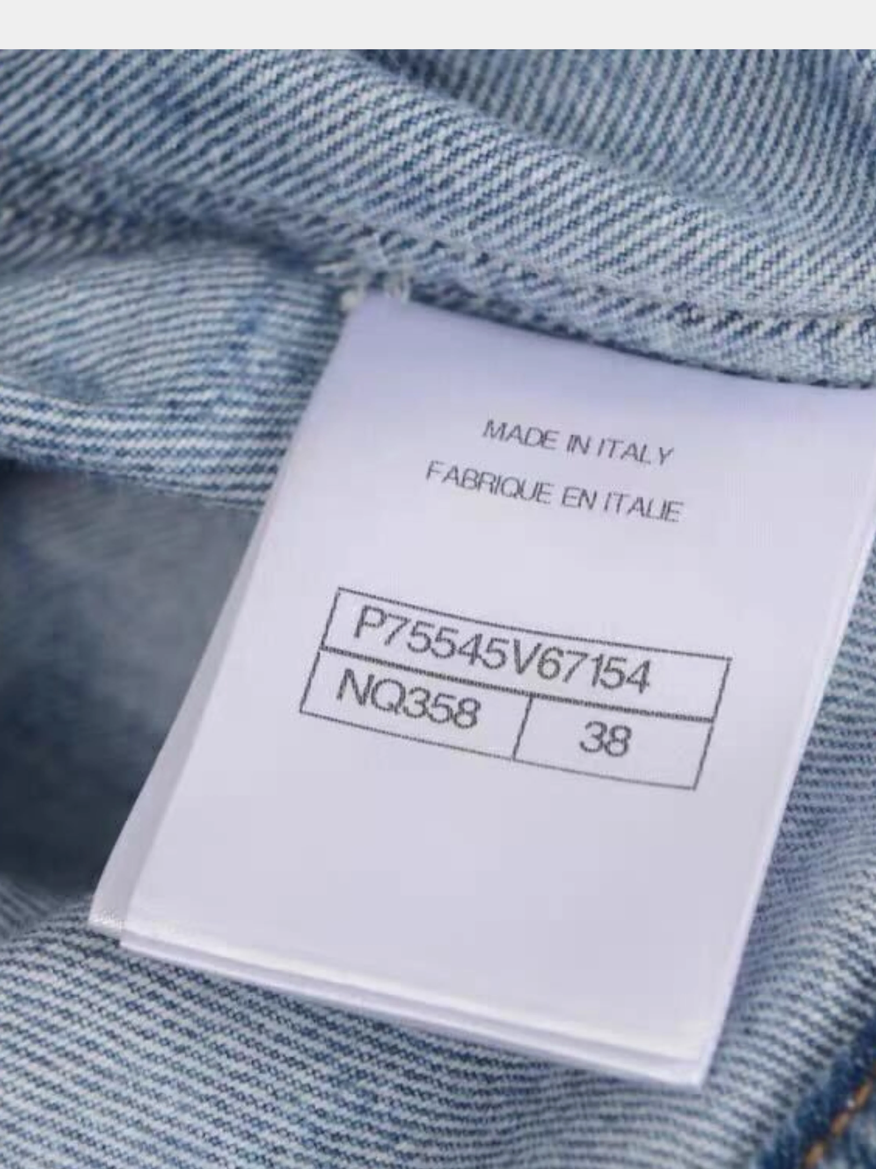 Chanel 2020s Blue Monogram Denim Jacket - Image 6
