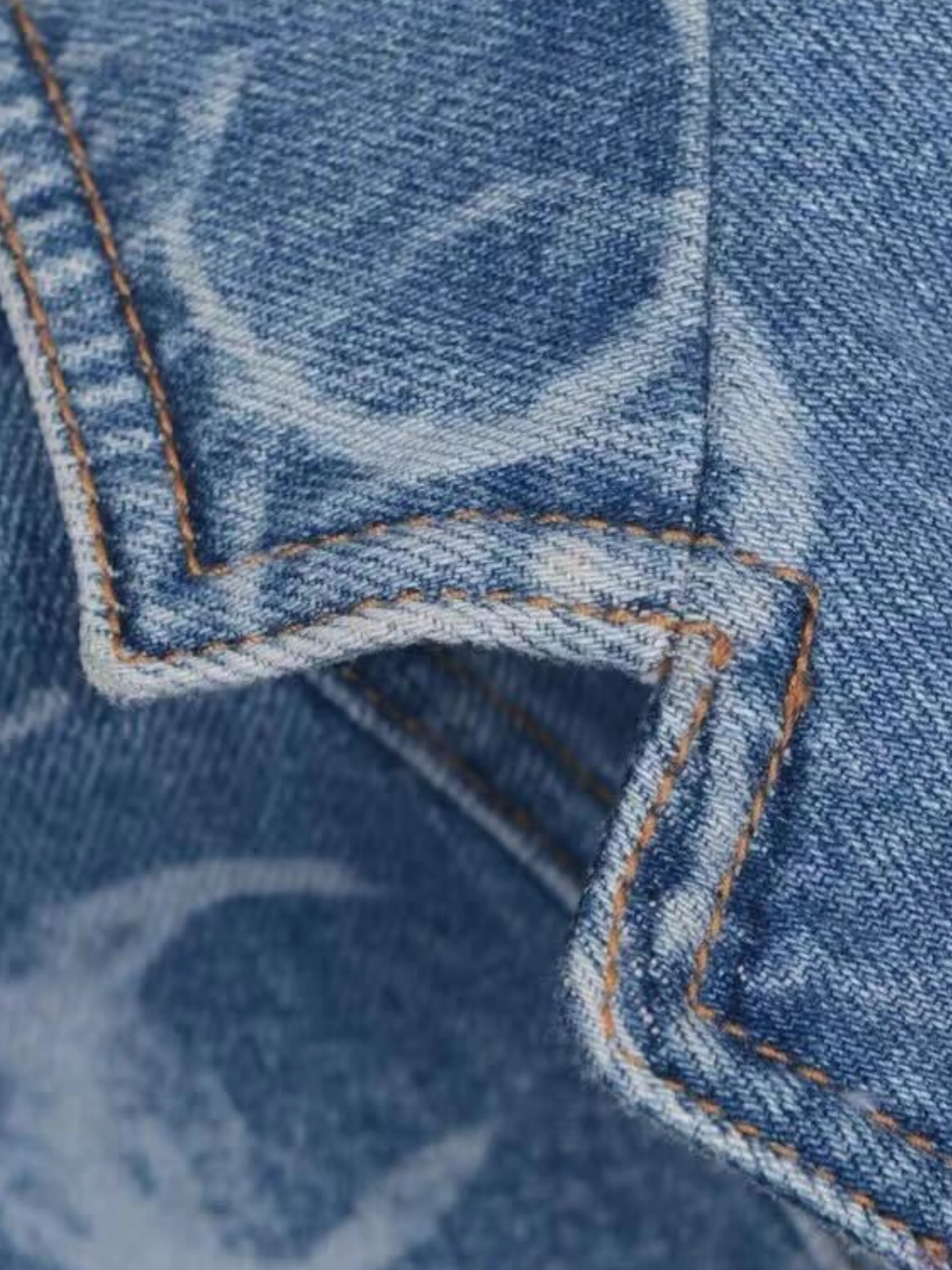 Chanel 2020s Blue Monogram Denim Jacket - Image 7