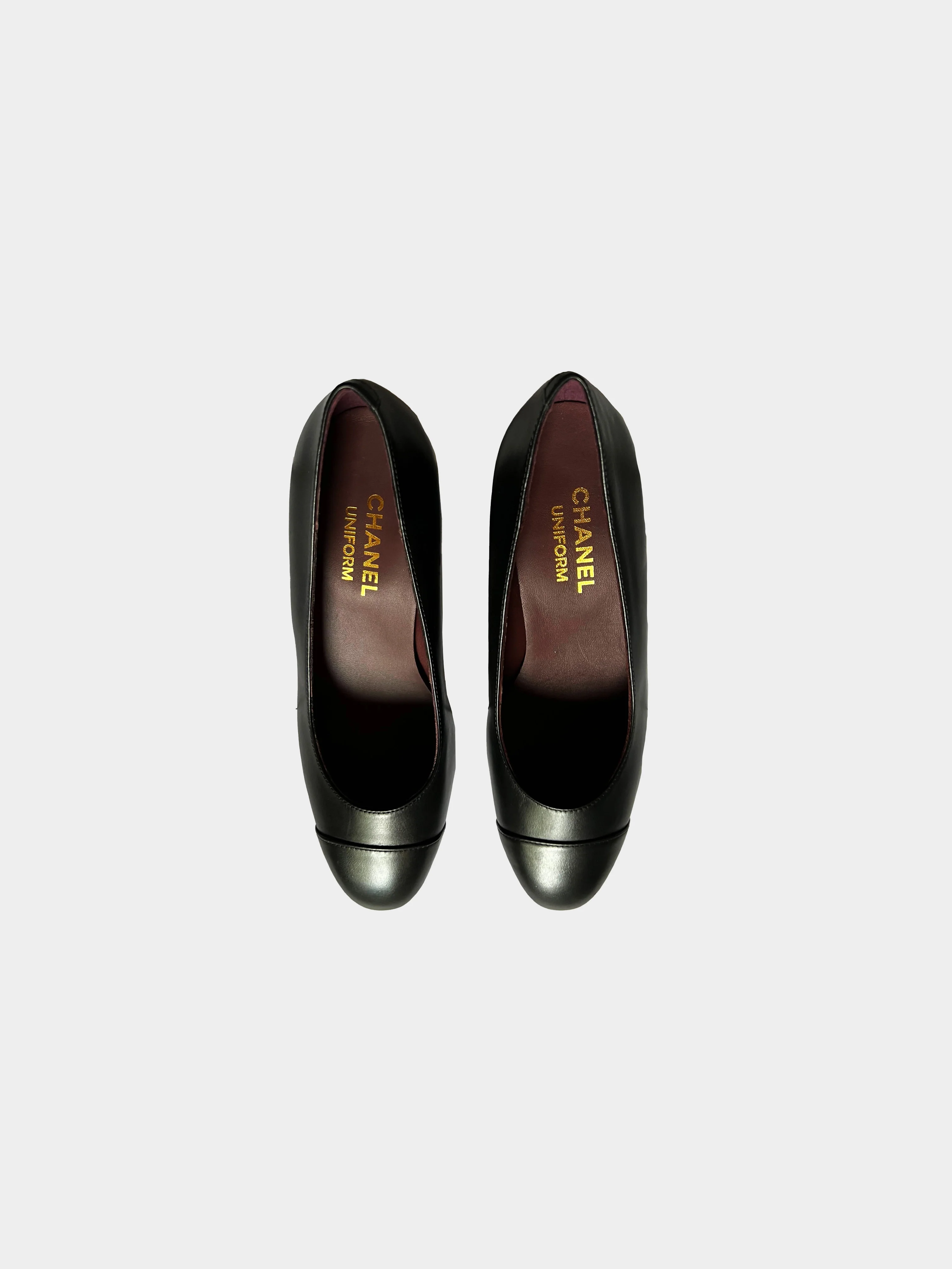Chanel 2020s Black Uniform Heels - Image 2