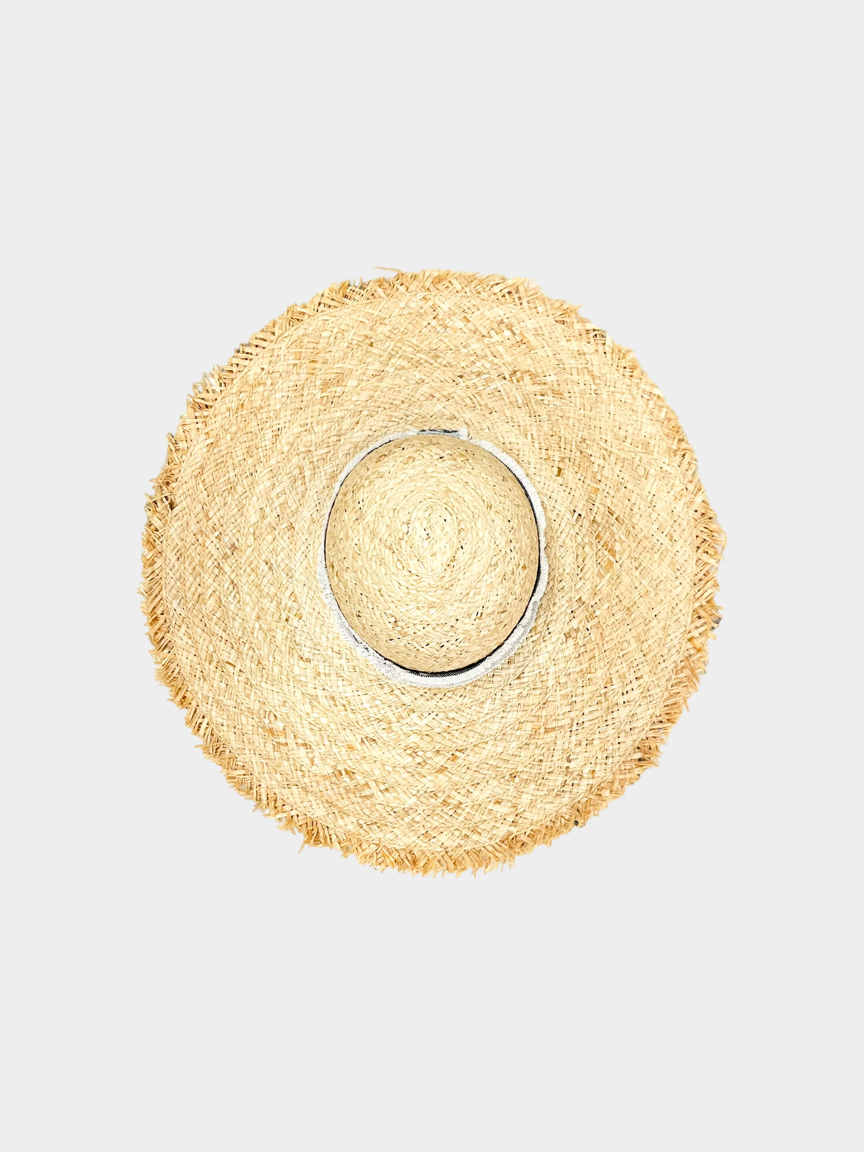 Chanel 2022 Wide Brim Straw Hat - Image 2