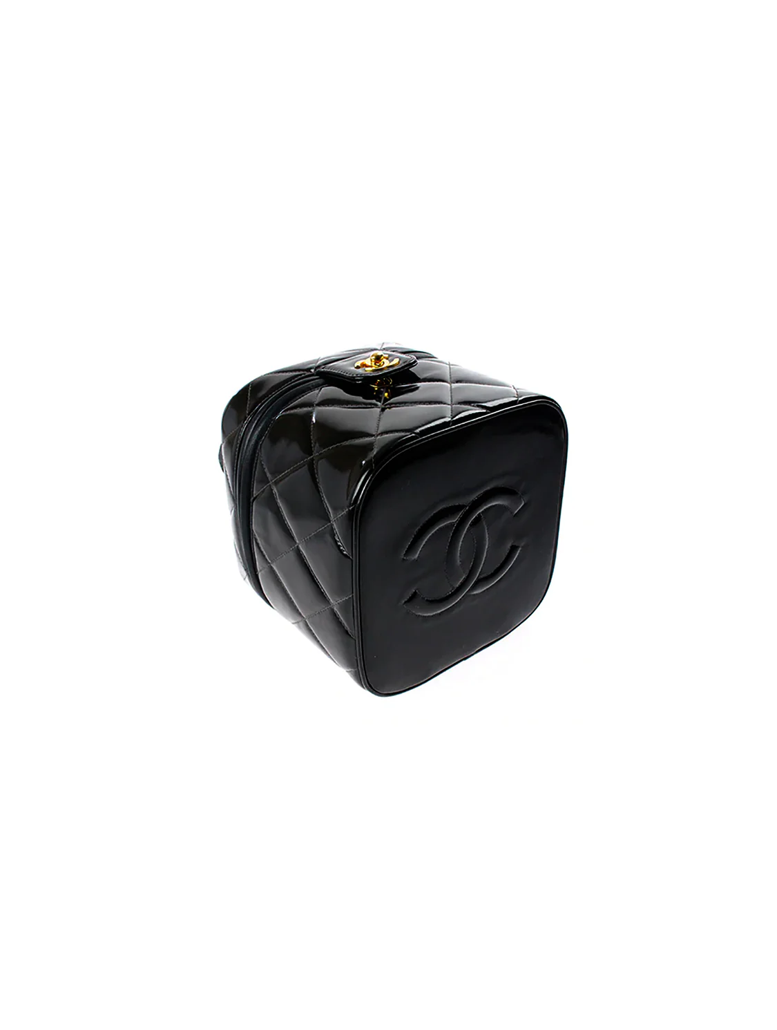 Chanel 2002 Black Vanity Case - Image 3
