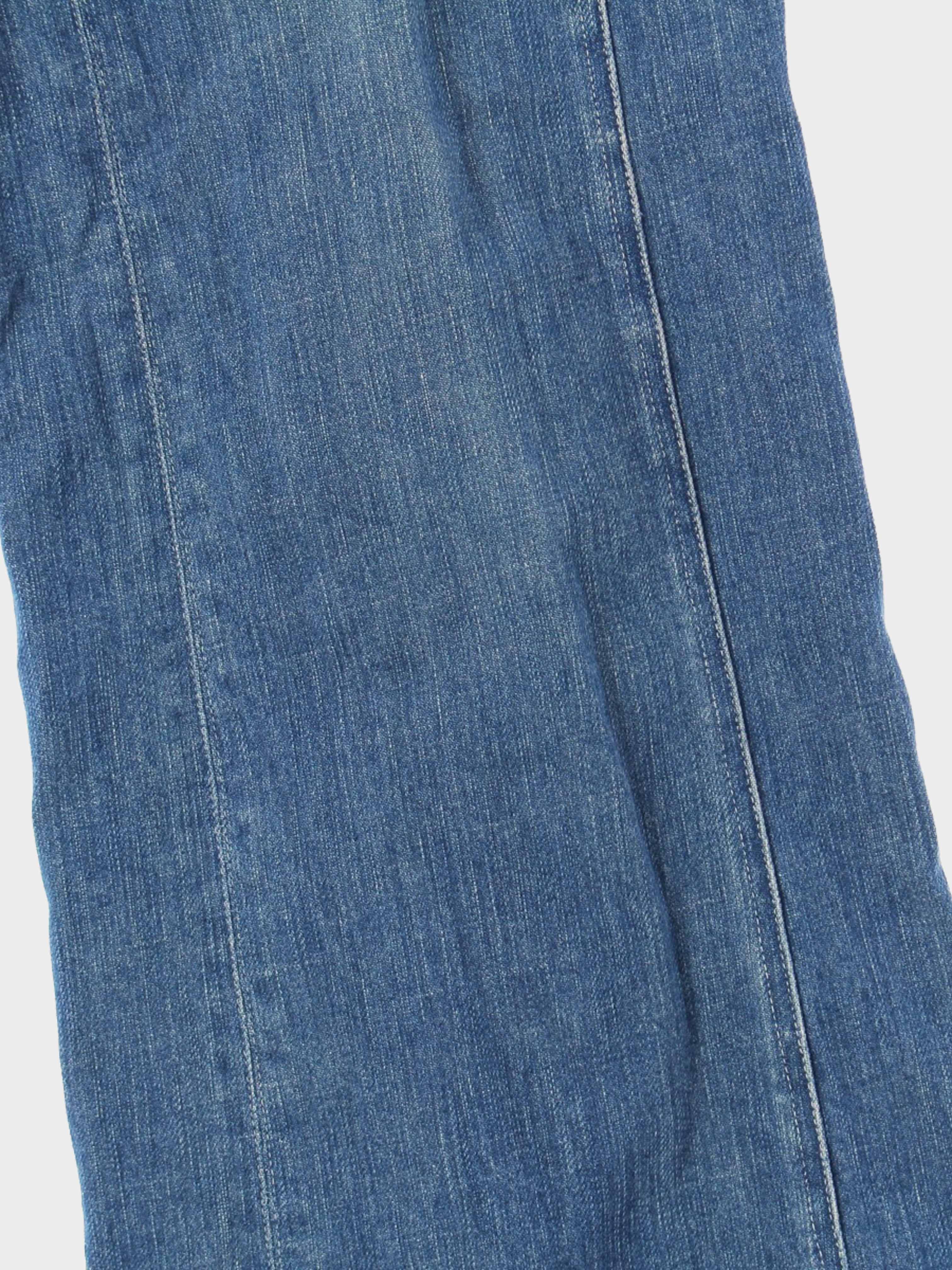 Chanel Cruise 2007 Wide Leg Flared Denim Pants - Image 5