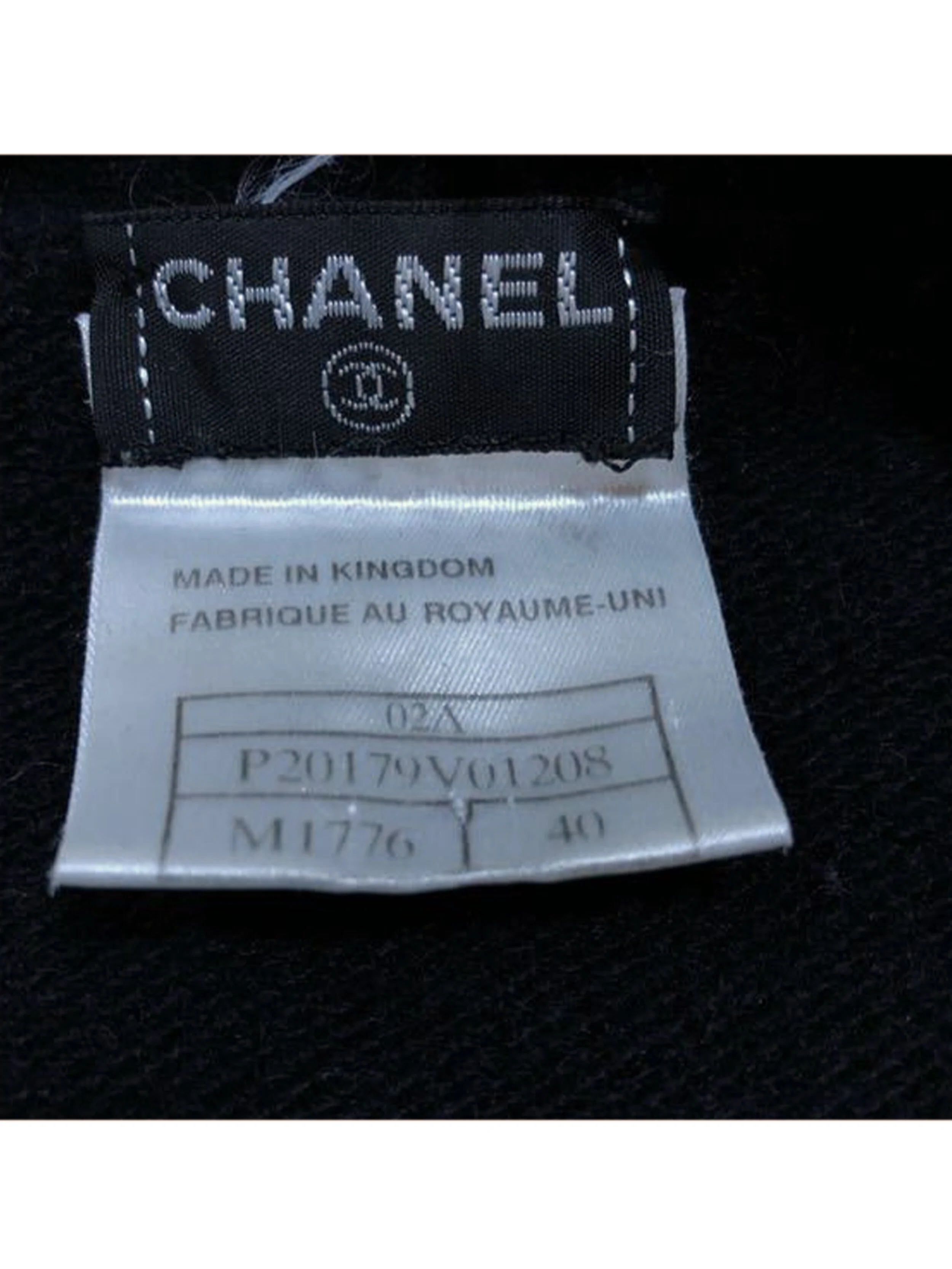 Chanel 2000s Blue Double Pocket Tweed CC Set - Image 8